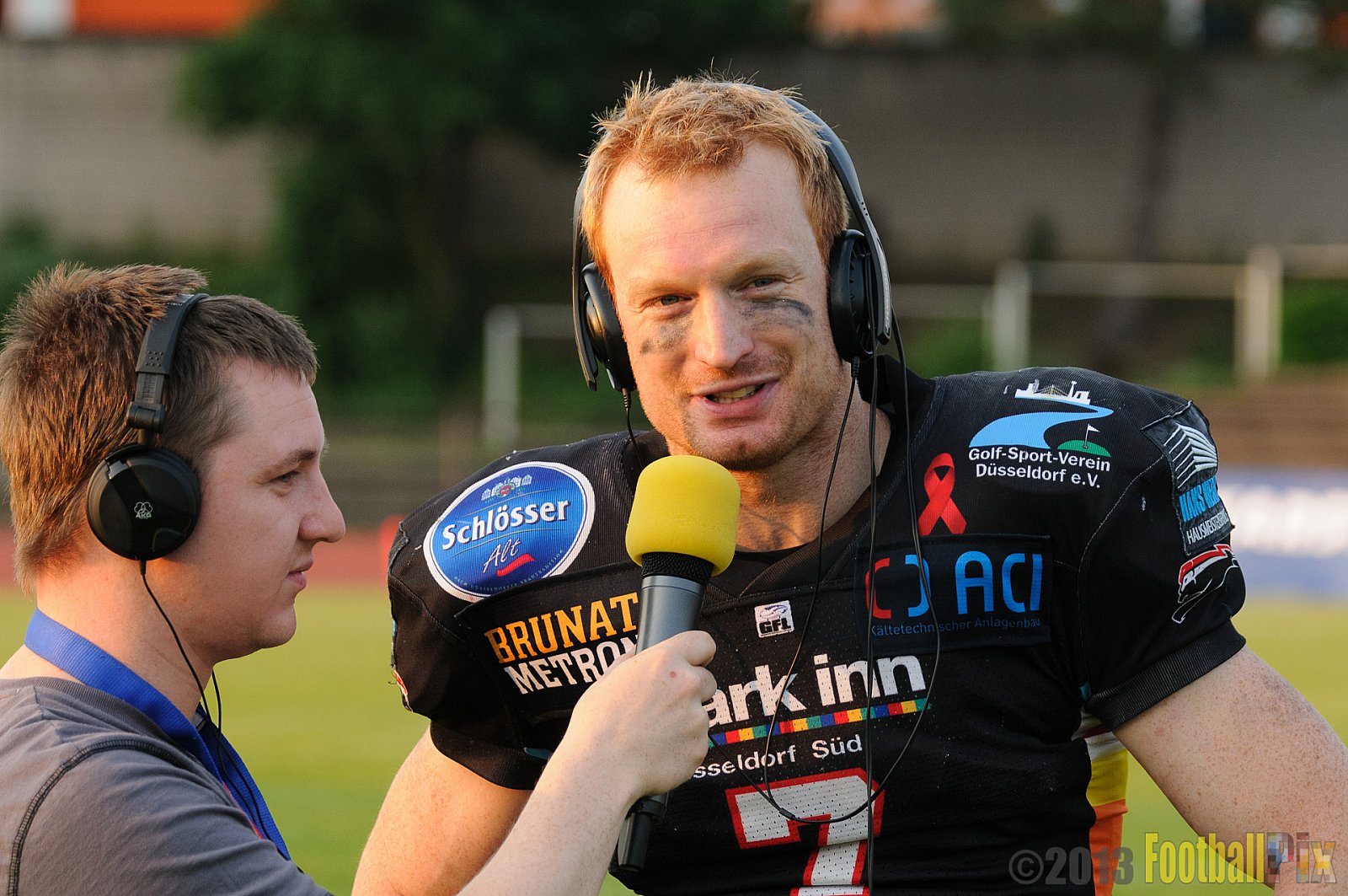 Düsseldorf Panther	vs. Berlin Adler  - 08.06.2013 GFL Nord: Düsseldorf Panther vs. Berlin Adler (10:27)