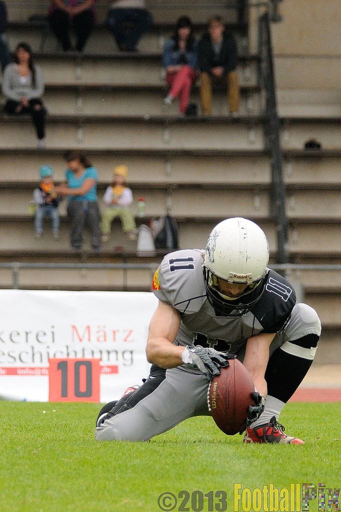 09.06.2013 Mönchengladbach Wolfpack vs. Cologne Falcons II (28:13) 