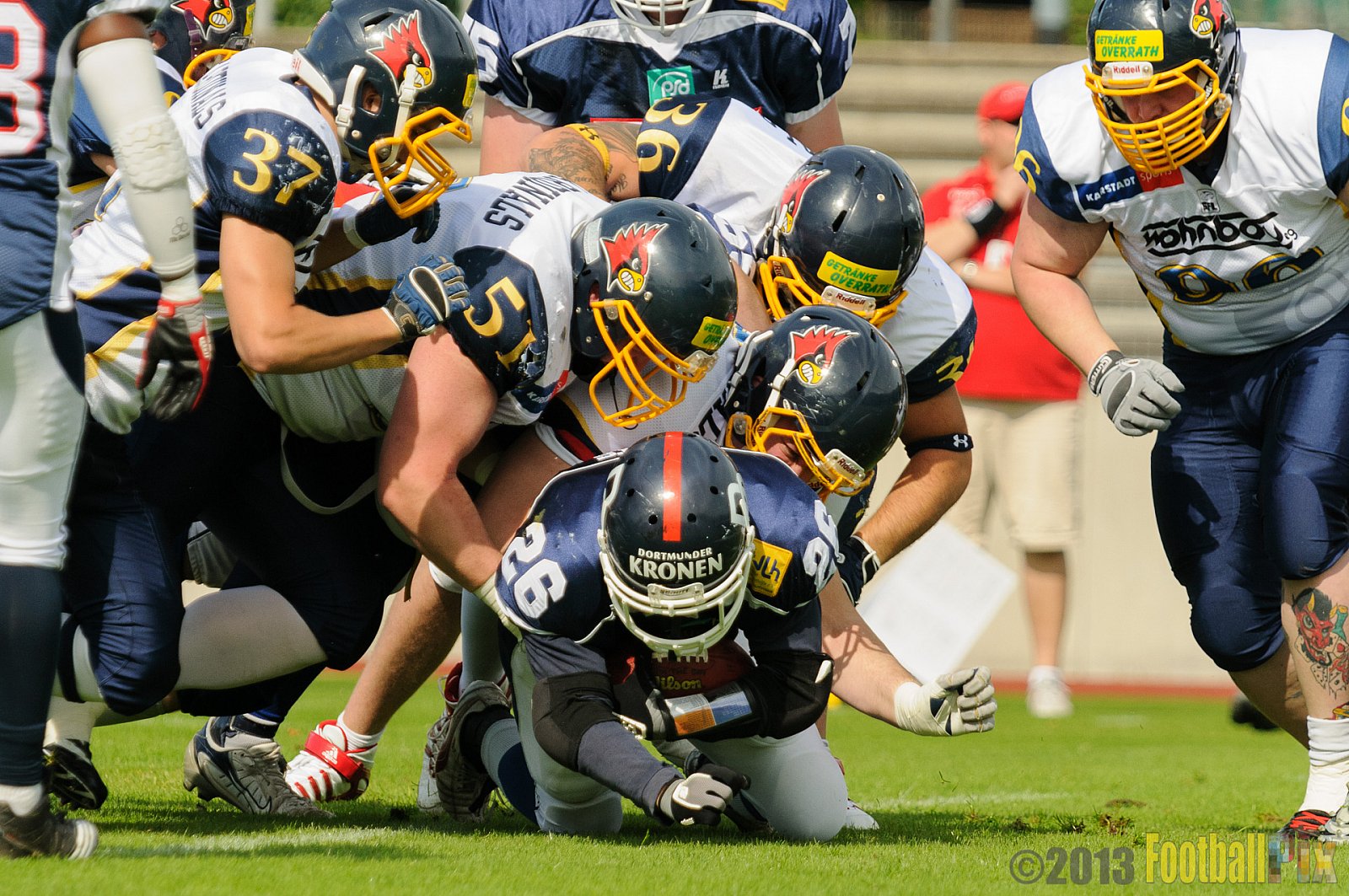 Essen Assindia Cardinals vs. Dortmund Giants  - 15.06.2013 Essen Assindia Cardinals vs. Dortmund Giants (3:9) 