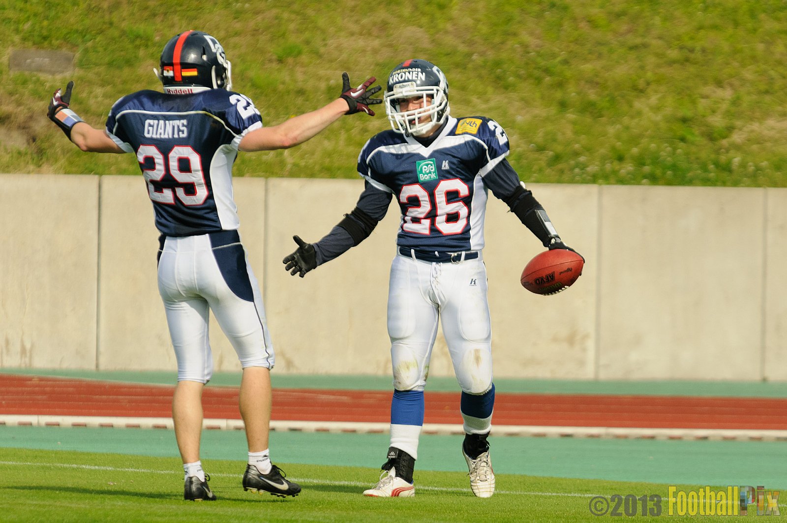 Essen Assindia Cardinals vs. Dortmund Giants  - 15.06.2013 Essen Assindia Cardinals vs. Dortmund Giants (3:9) 