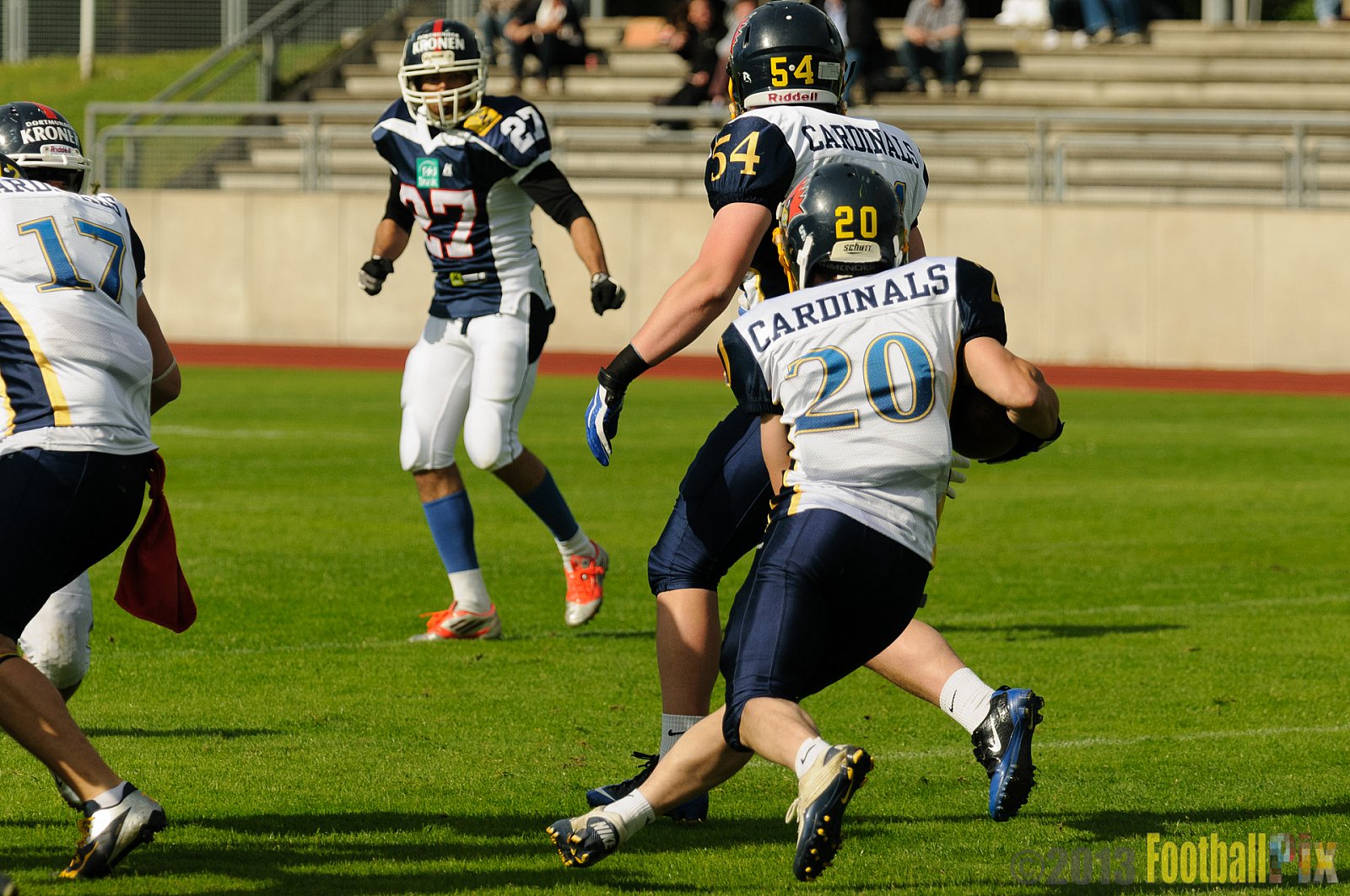 Essen Assindia Cardinals vs. Dortmund Giants  - 15.06.2013 Essen Assindia Cardinals vs. Dortmund Giants (3:9) 