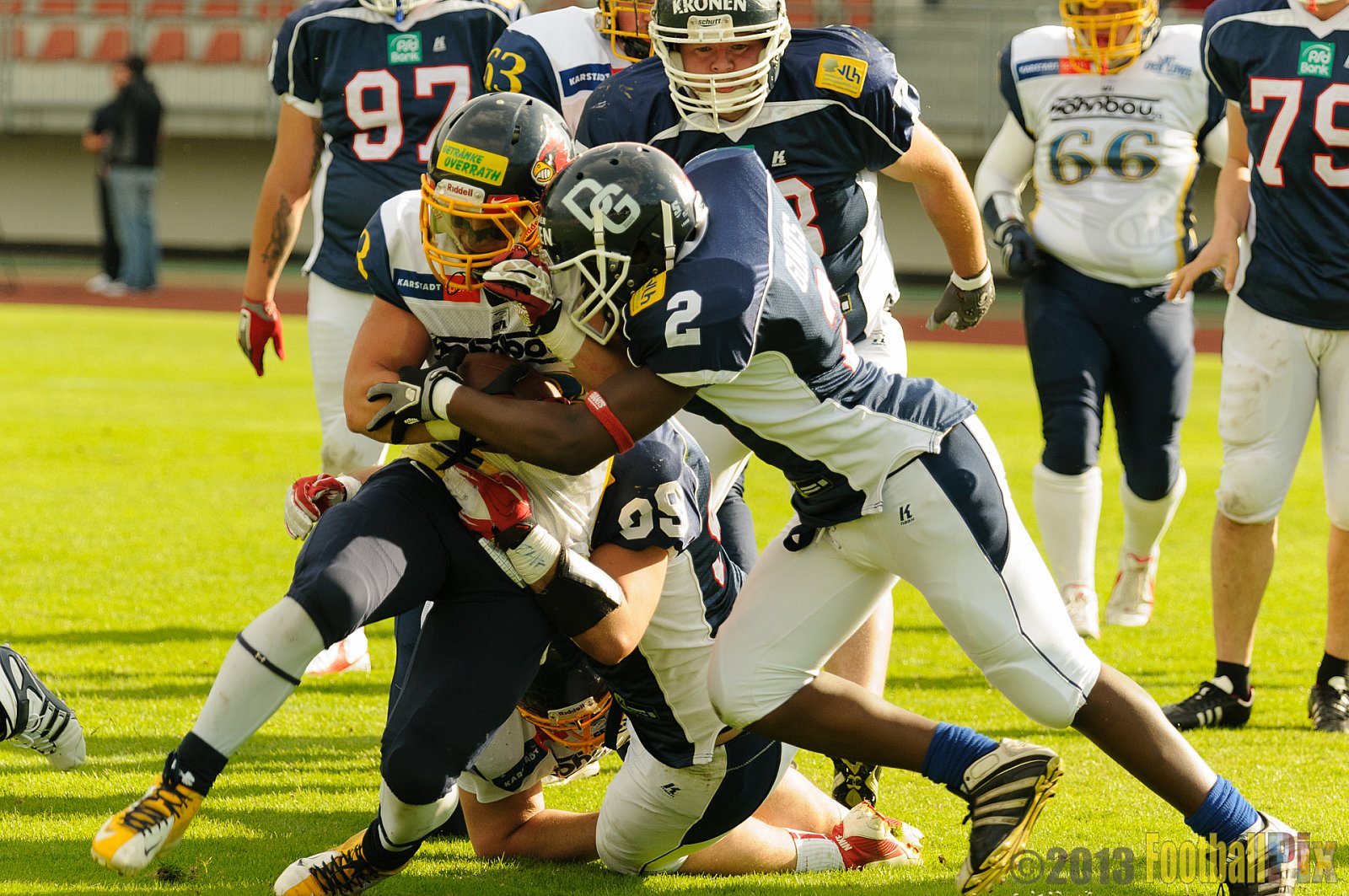 Essen Assindia Cardinals vs. Dortmund Giants  - 15.06.2013 Essen Assindia Cardinals vs. Dortmund Giants (3:9) 