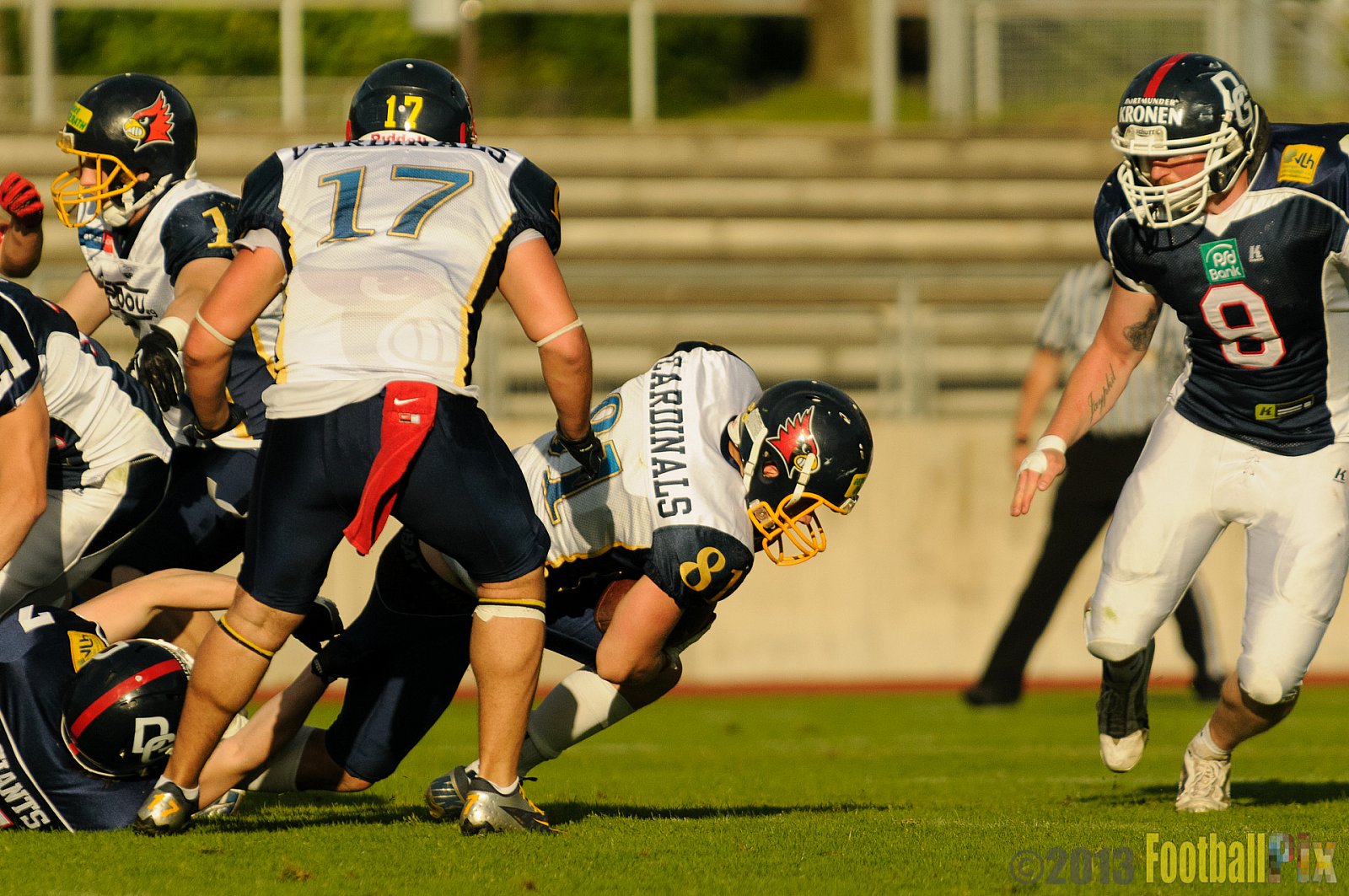 Essen Assindia Cardinals vs. Dortmund Giants  - 15.06.2013 Essen Assindia Cardinals vs. Dortmund Giants (3:9) 