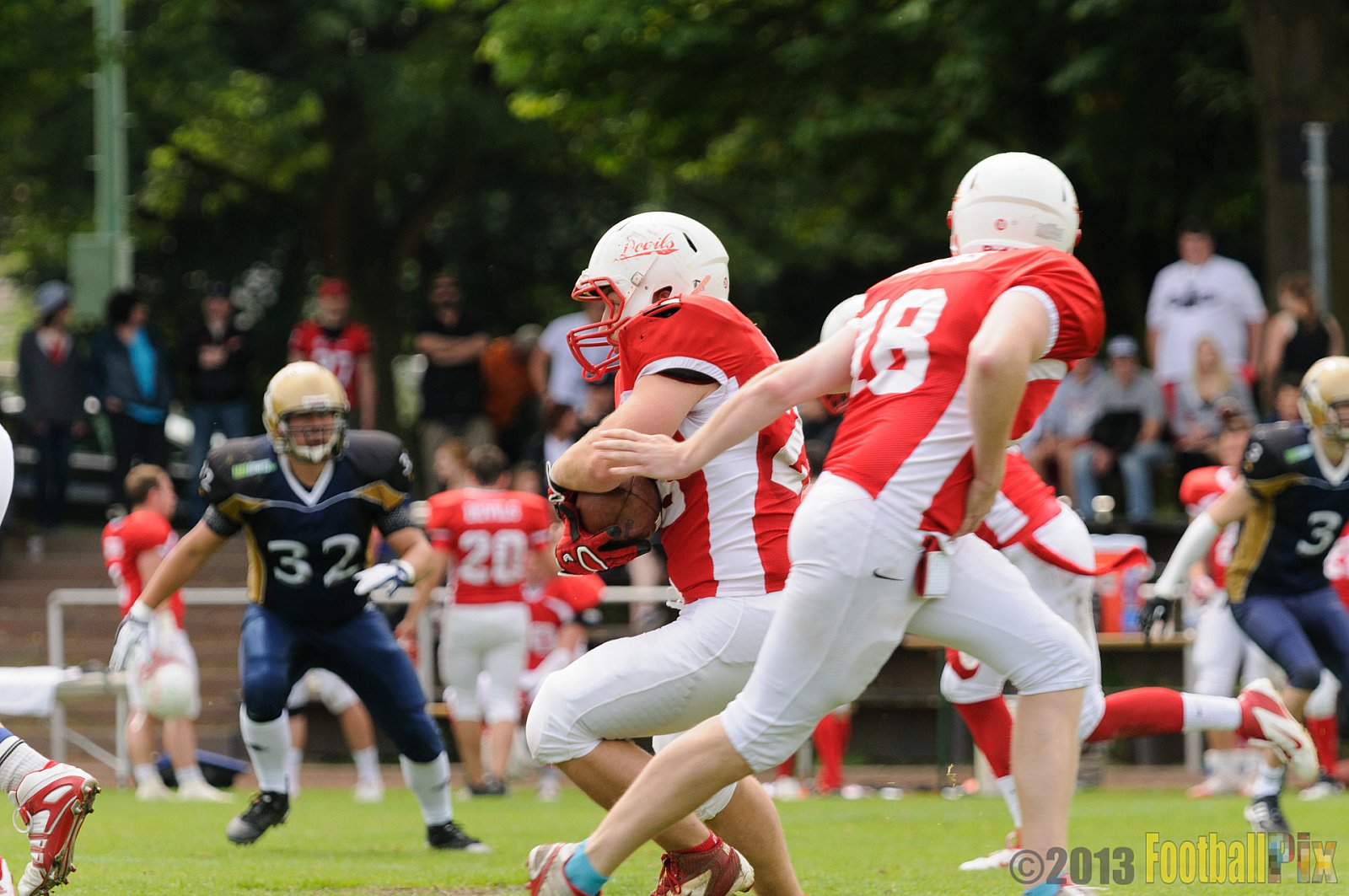Gelsenkirchen Devils vs. Schiefbahn Riders - 16.06.2013 Gelsenkirchen Devils vs. Schiefbahn Riders (12:49) 
