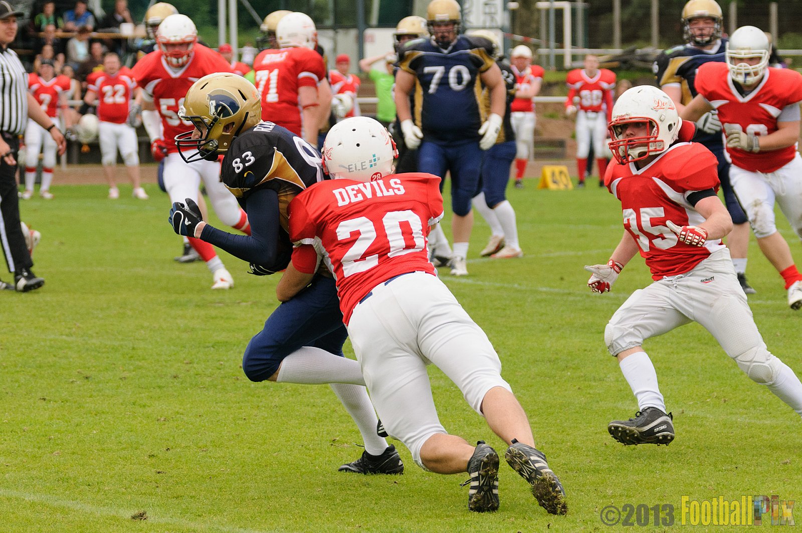 Gelsenkirchen Devils vs. Schiefbahn Riders - 16.06.2013 Gelsenkirchen Devils vs. Schiefbahn Riders (12:49) 