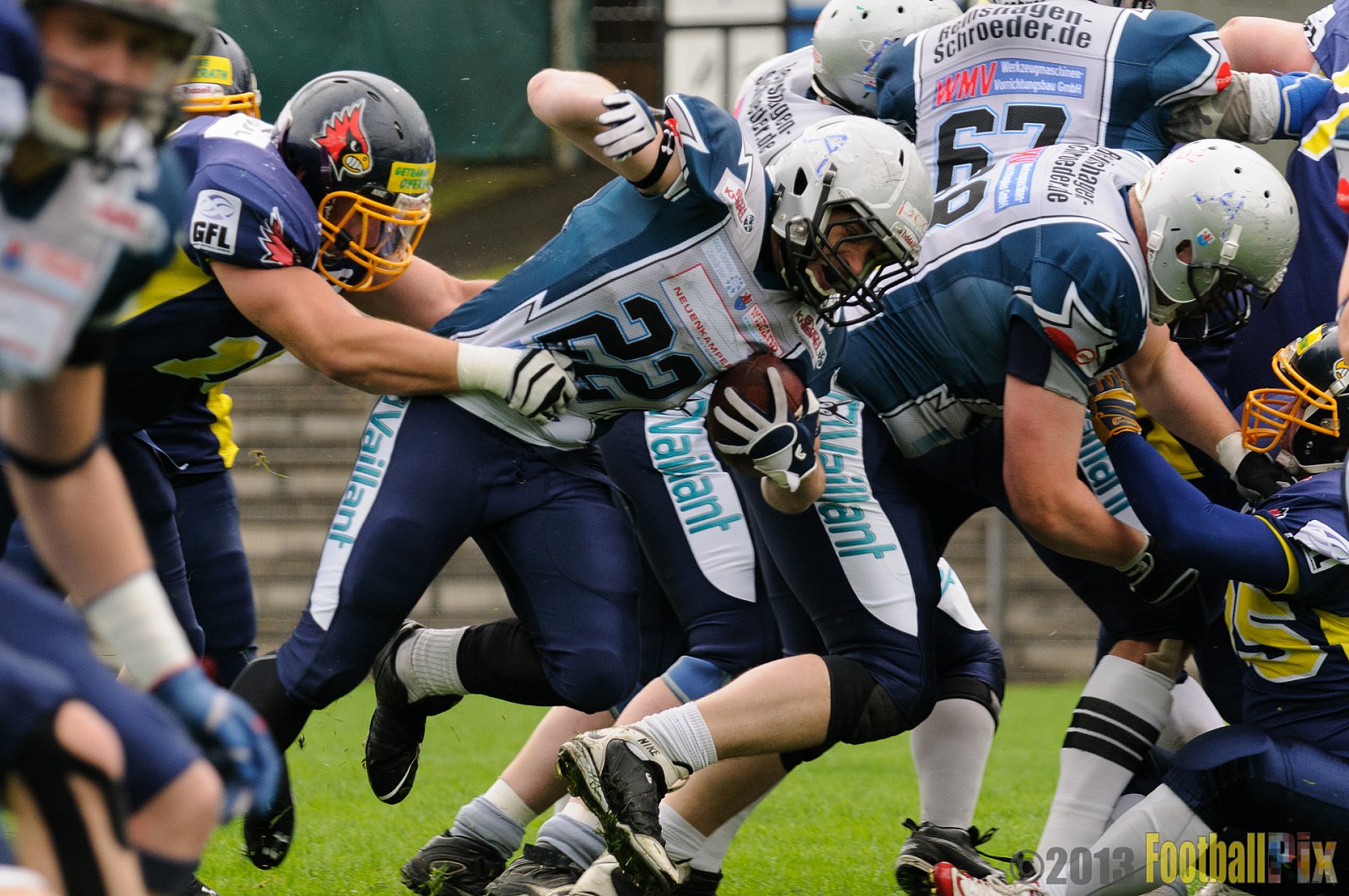 Remscheid Amboss vs. Essen Assindia Cardinals  - 23.06.2013 Remscheid Amboss vs. Essen Assindia Cardinals (10:0) 