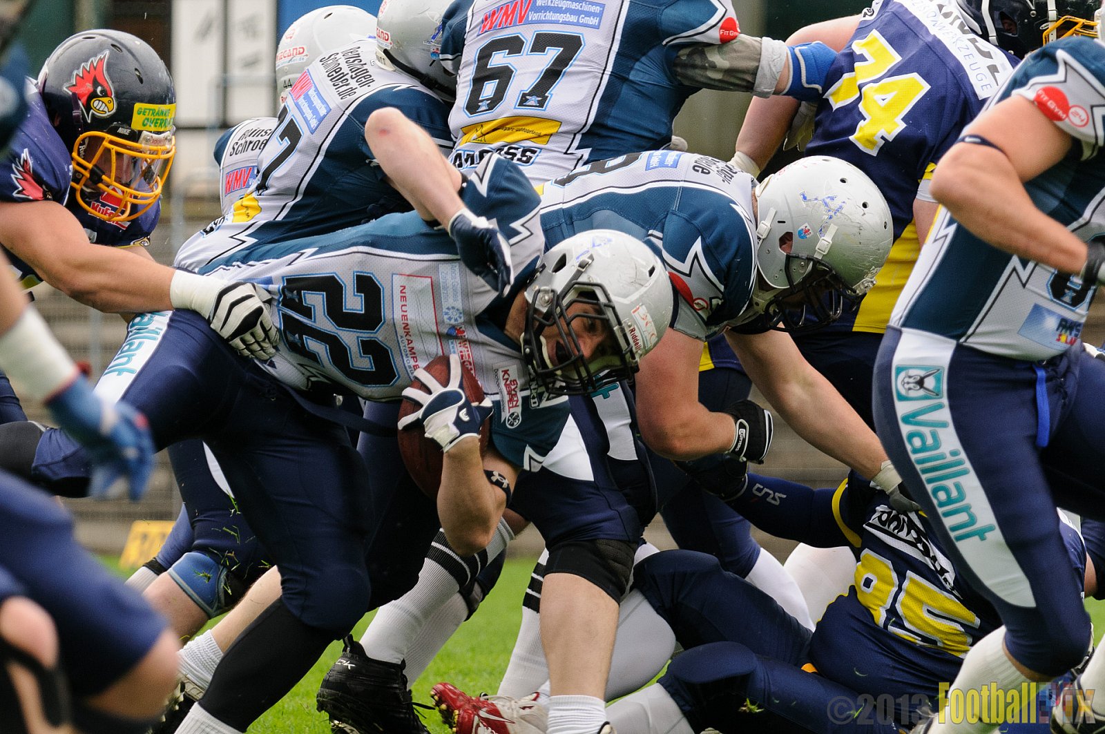 Remscheid Amboss vs. Essen Assindia Cardinals  - 23.06.2013 Remscheid Amboss vs. Essen Assindia Cardinals (10:0) 