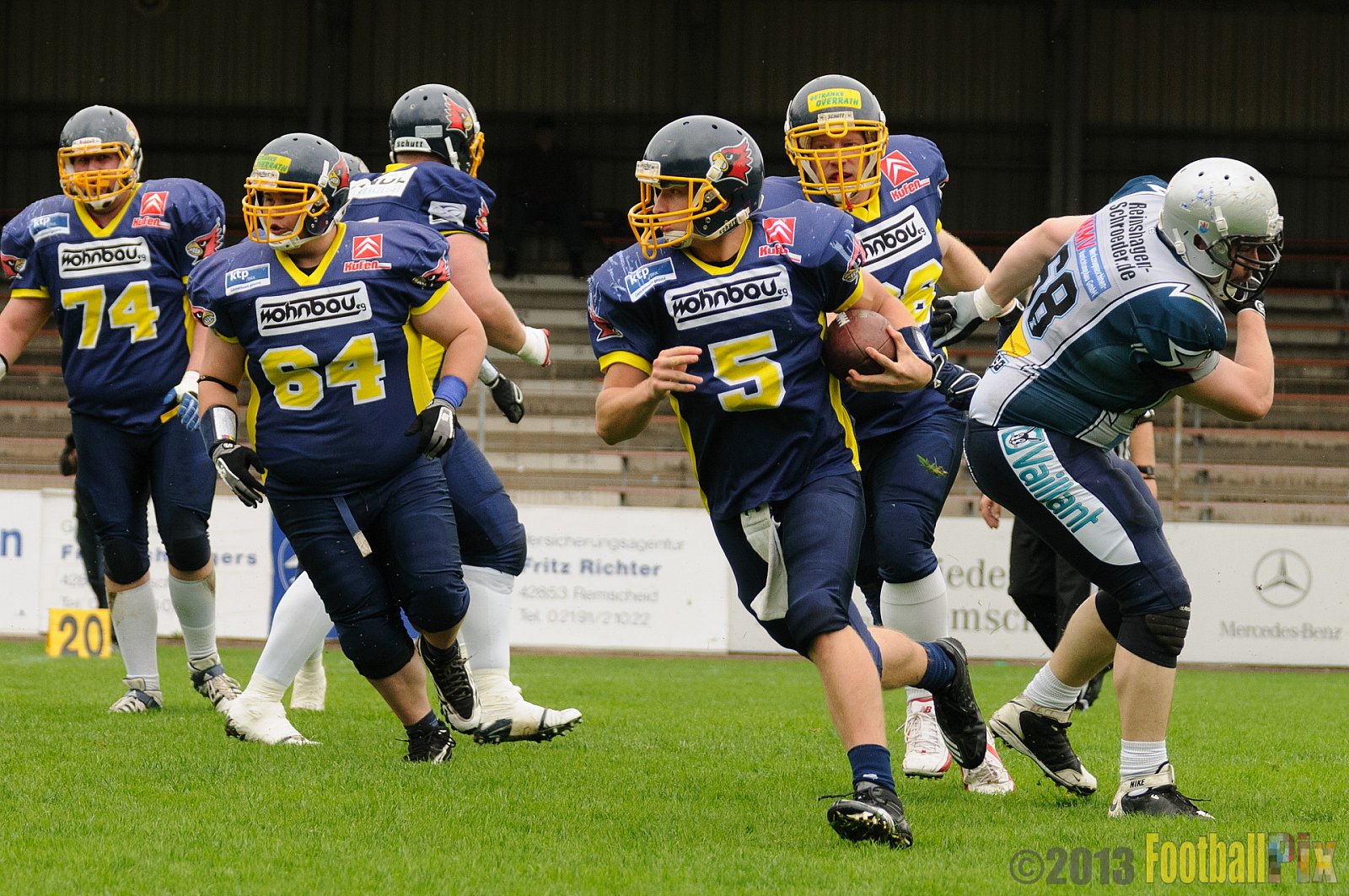 Remscheid Amboss vs. Essen Assindia Cardinals  - 23.06.2013 Remscheid Amboss vs. Essen Assindia Cardinals (10:0) 