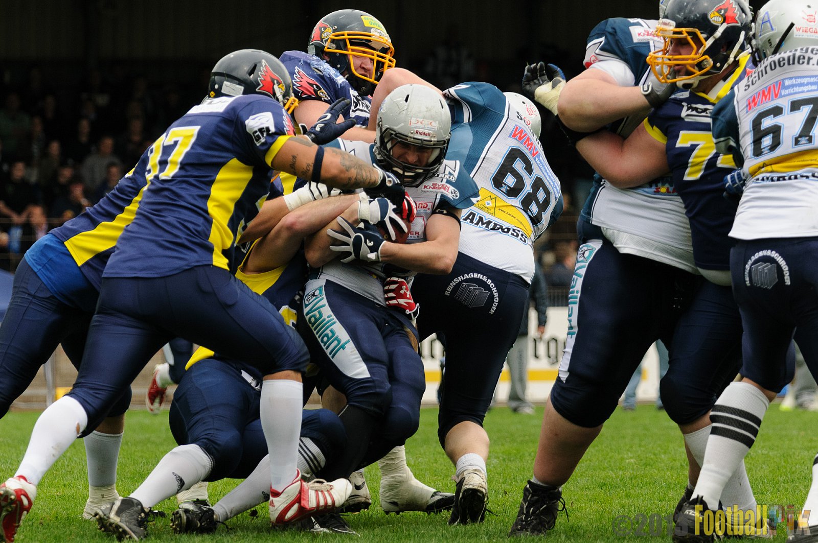Remscheid Amboss vs. Essen Assindia Cardinals  - 23.06.2013 Remscheid Amboss vs. Essen Assindia Cardinals (10:0) 