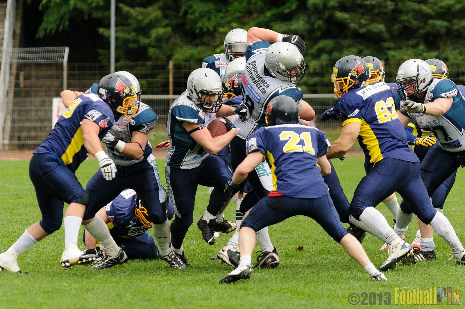 Remscheid Amboss vs. Essen Assindia Cardinals  - 23.06.2013 Remscheid Amboss vs. Essen Assindia Cardinals (10:0) 