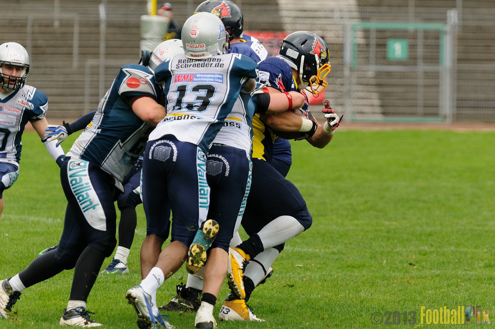 Remscheid Amboss vs. Essen Assindia Cardinals  - 23.06.2013 Remscheid Amboss vs. Essen Assindia Cardinals (10:0) 