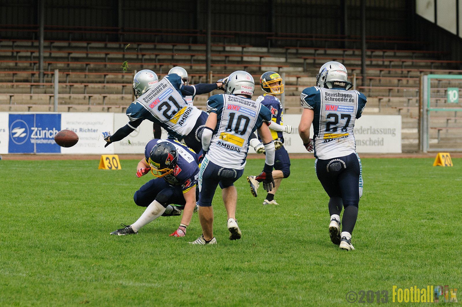 Remscheid Amboss vs. Essen Assindia Cardinals  - 23.06.2013 Remscheid Amboss vs. Essen Assindia Cardinals (10:0) 