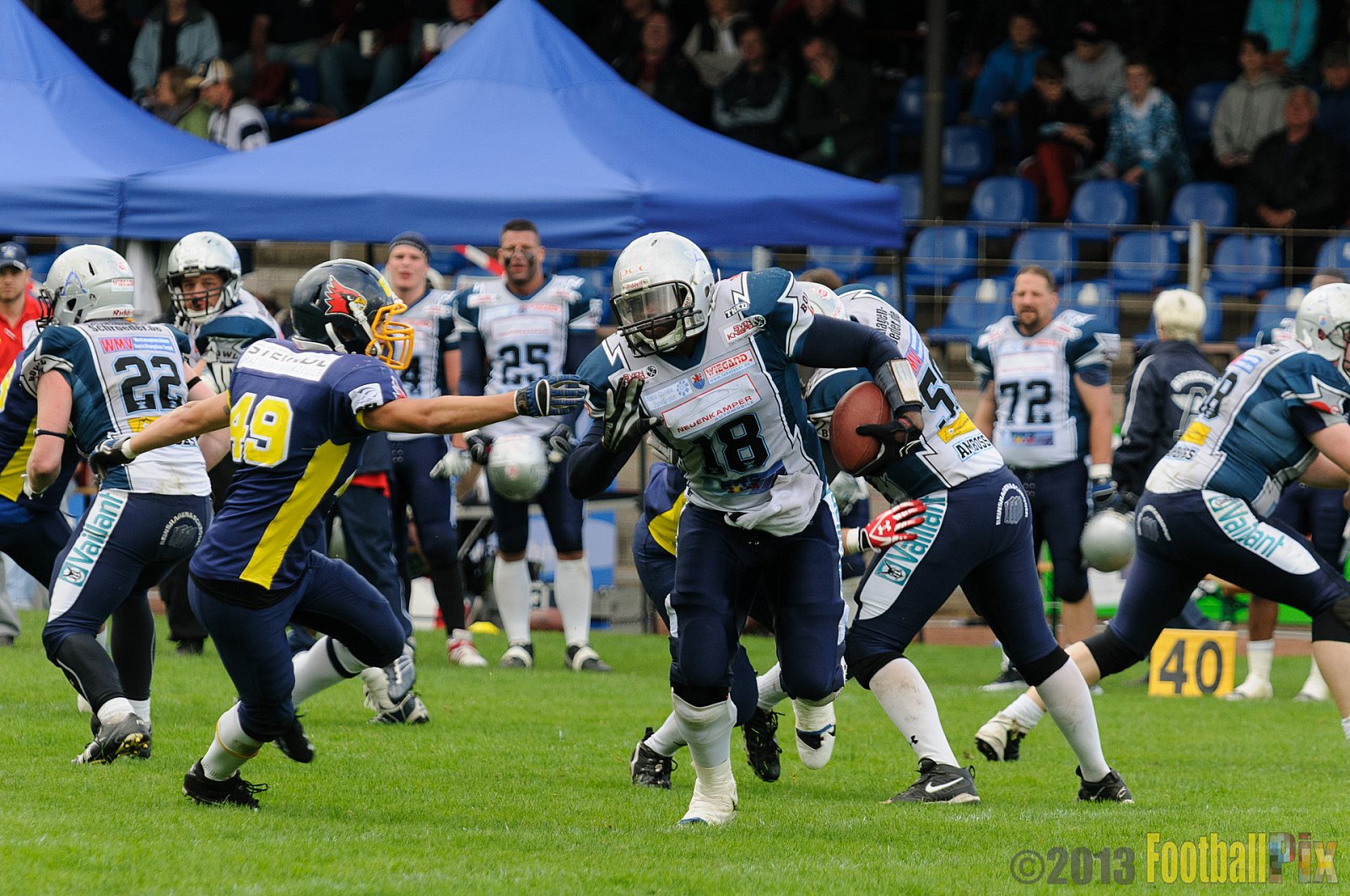 Remscheid Amboss vs. Essen Assindia Cardinals  - 23.06.2013 Remscheid Amboss vs. Essen Assindia Cardinals (10:0) 