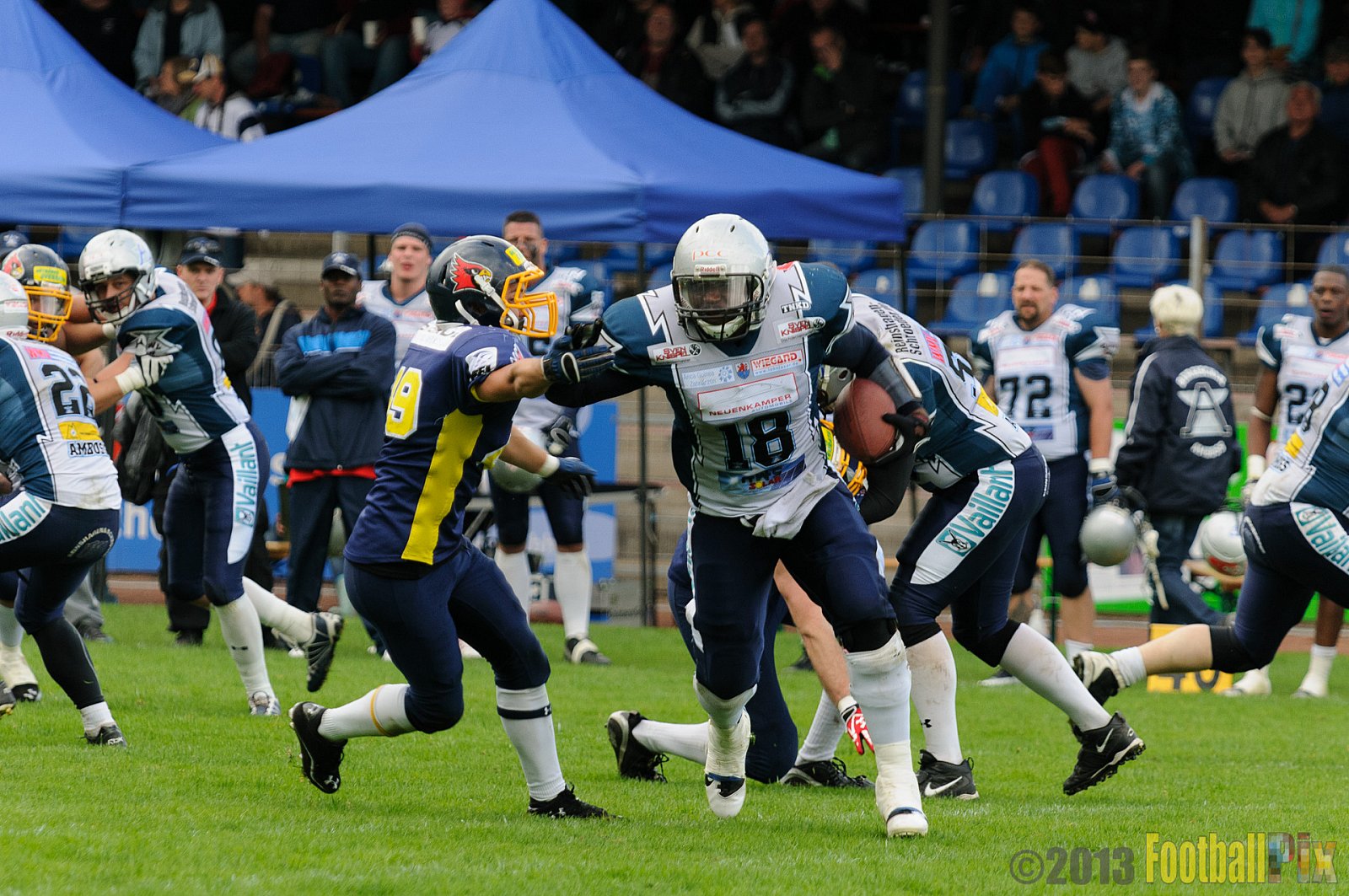 Remscheid Amboss vs. Essen Assindia Cardinals  - 23.06.2013 Remscheid Amboss vs. Essen Assindia Cardinals (10:0) 