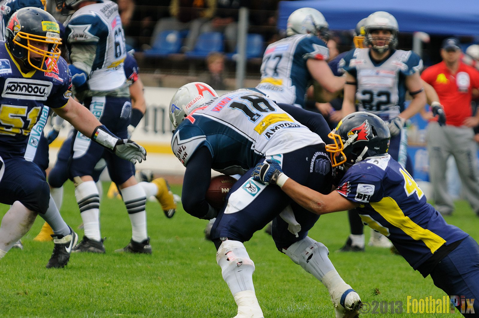 Remscheid Amboss vs. Essen Assindia Cardinals  - 23.06.2013 Remscheid Amboss vs. Essen Assindia Cardinals (10:0) 