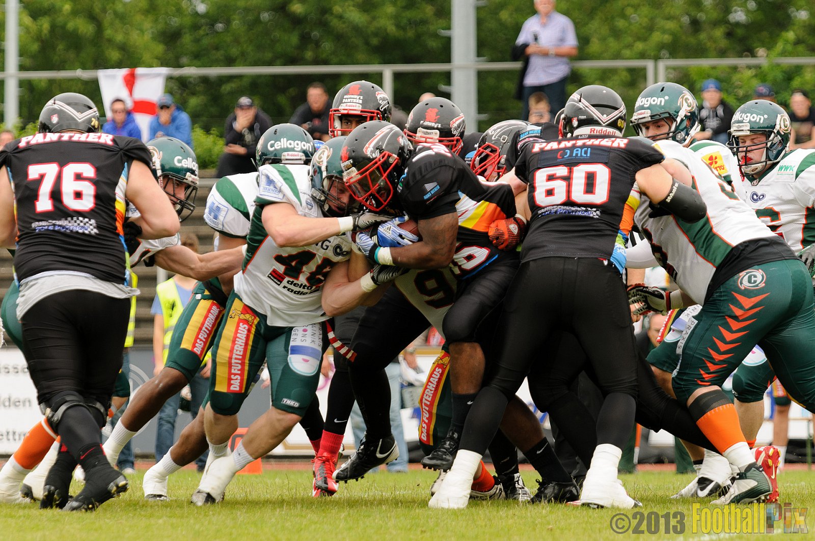 Düsseldorf Panther vs. Kiel Baltic Hurricanes - 30.06.2013 GFL Nord: Düsseldorf Panther vs. Kiel Baltic Hurricanes (10:47) 