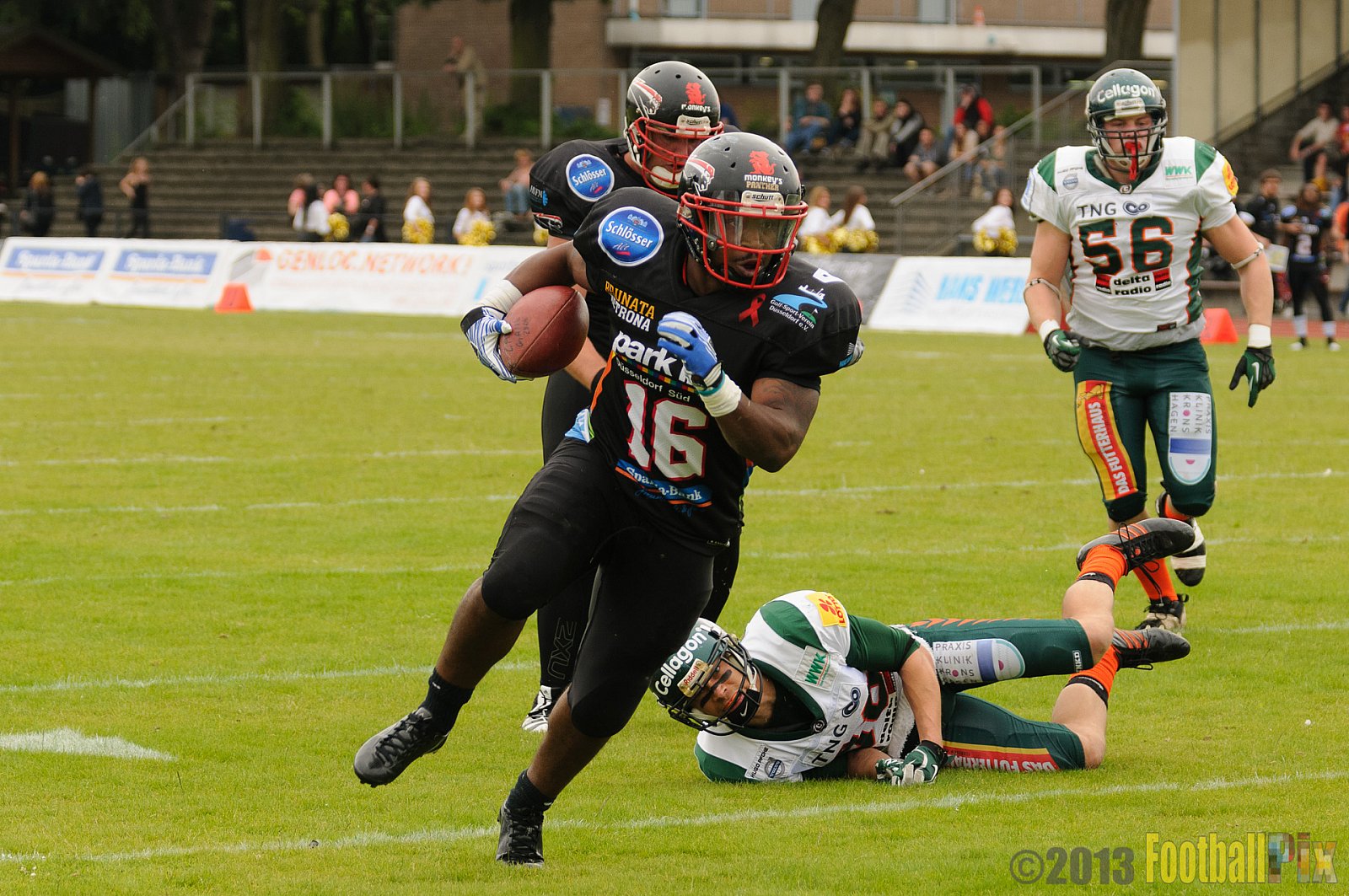 Düsseldorf Panther vs. Kiel Baltic Hurricanes - 30.06.2013 GFL Nord: Düsseldorf Panther vs. Kiel Baltic Hurricanes (10:47) 