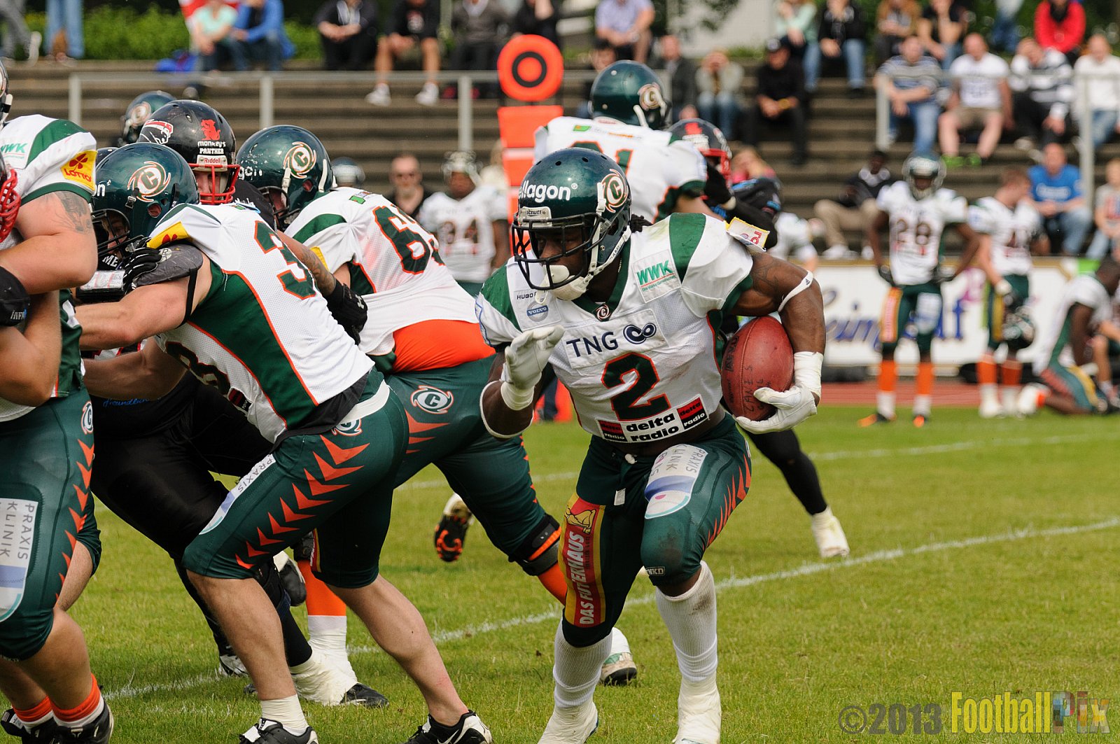 Düsseldorf Panther vs. Kiel Baltic Hurricanes - 30.06.2013 GFL Nord: Düsseldorf Panther vs. Kiel Baltic Hurricanes (10:47) 