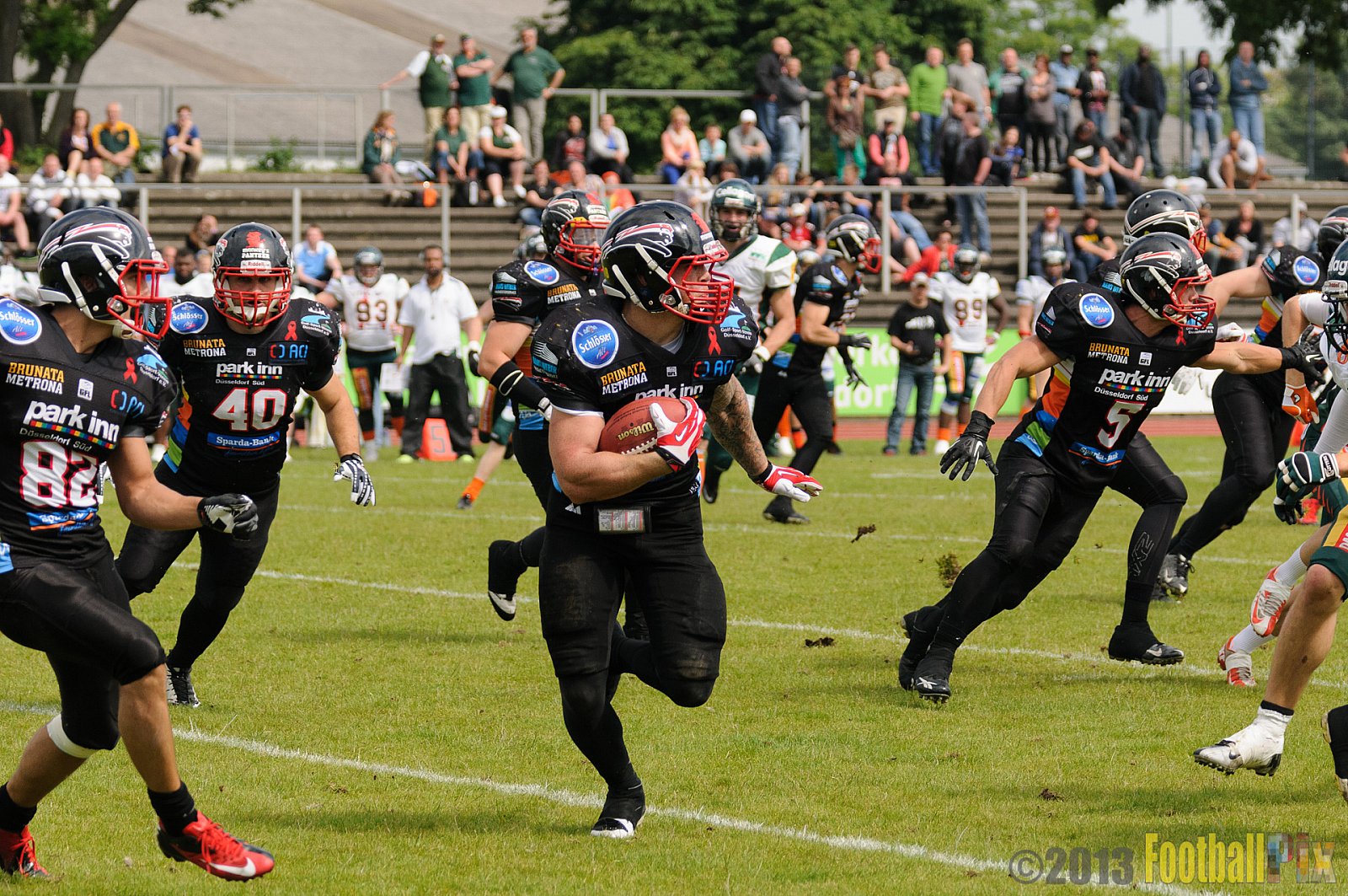 Düsseldorf Panther vs. Kiel Baltic Hurricanes - 30.06.2013 GFL Nord: Düsseldorf Panther vs. Kiel Baltic Hurricanes (10:47) 