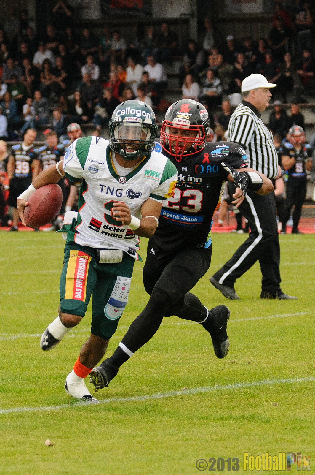 Düsseldorf Panther vs. Kiel Baltic Hurricanes - 30.06.2013 GFL Nord: Düsseldorf Panther vs. Kiel Baltic Hurricanes (10:47) 