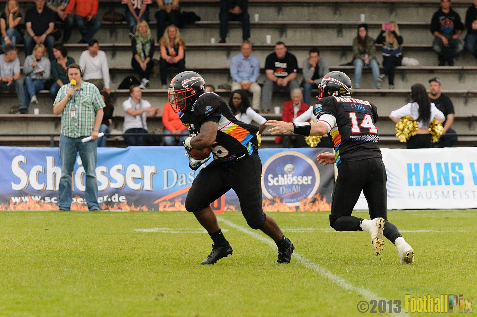 Düsseldorf Panther vs. Kiel Baltic Hurricanes - 30.06.2013 GFL Nord: Düsseldorf Panther vs. Kiel Baltic Hurricanes (10:47) 