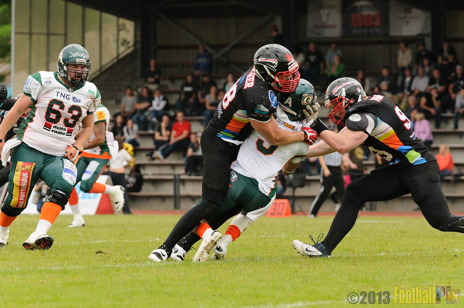 Düsseldorf Panther vs. Kiel Baltic Hurricanes - 30.06.2013 GFL Nord: Düsseldorf Panther vs. Kiel Baltic Hurricanes (10:47) 