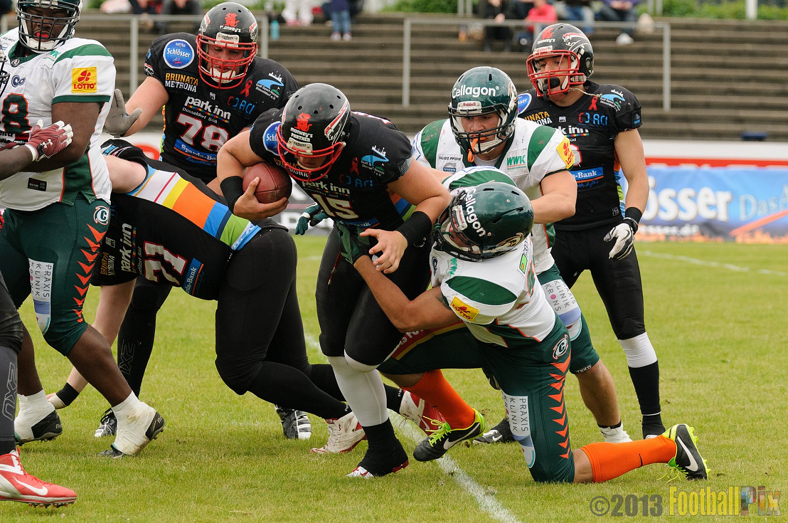 Düsseldorf Panther vs. Kiel Baltic Hurricanes - 30.06.2013 GFL Nord: Düsseldorf Panther vs. Kiel Baltic Hurricanes (10:47) 