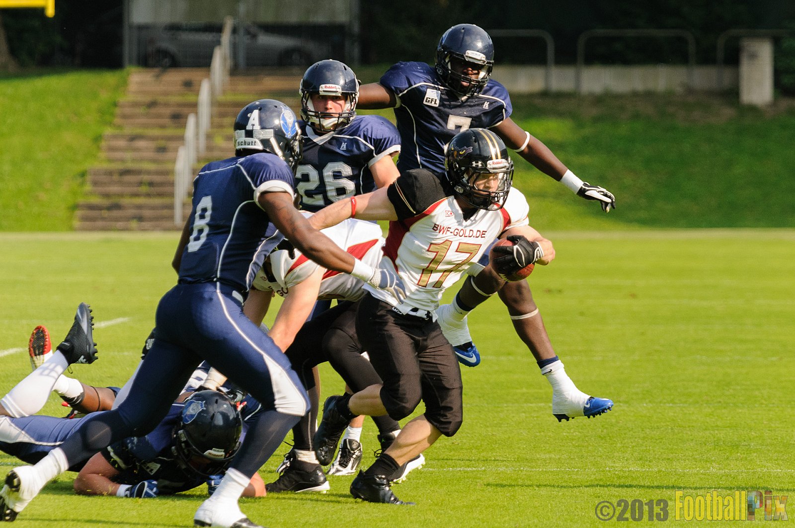 Cologne Falcons vs. Hamburg Blue Devils - 06.07.2013 GFL Nord: Cologne Falcons vs. Hamburg Blue Devils (14:42) 