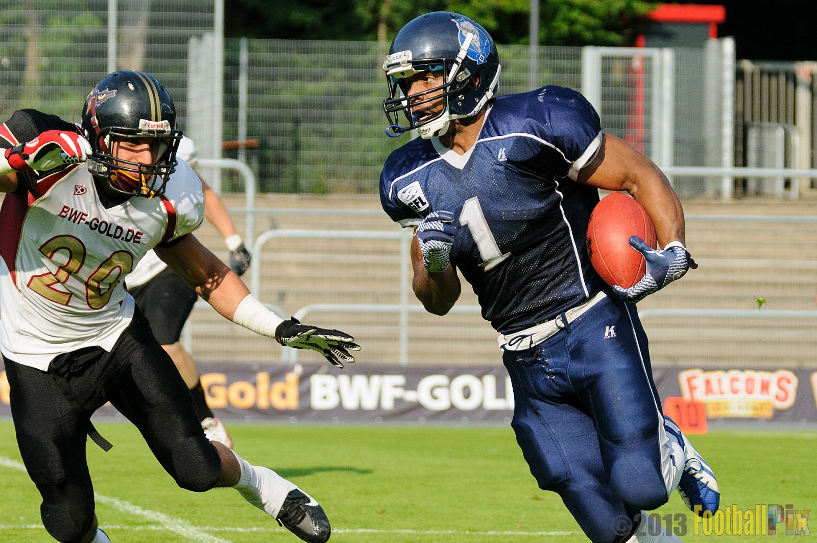 Cologne Falcons vs. Hamburg Blue Devils - 06.07.2013 GFL Nord: Cologne Falcons vs. Hamburg Blue Devils (14:42) 