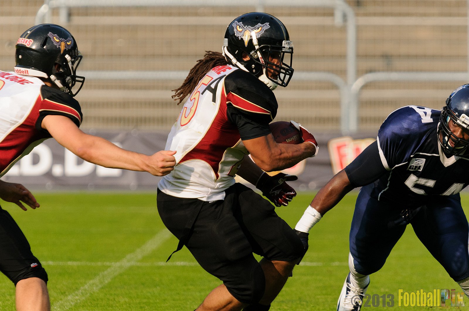 Cologne Falcons vs. Hamburg Blue Devils - 06.07.2013 GFL Nord: Cologne Falcons vs. Hamburg Blue Devils (14:42) 