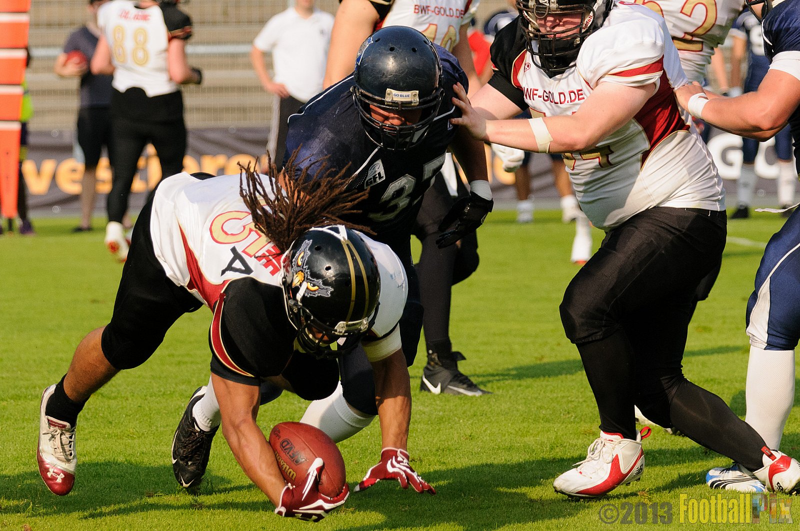 Cologne Falcons vs. Hamburg Blue Devils - 06.07.2013 GFL Nord: Cologne Falcons vs. Hamburg Blue Devils (14:42) 