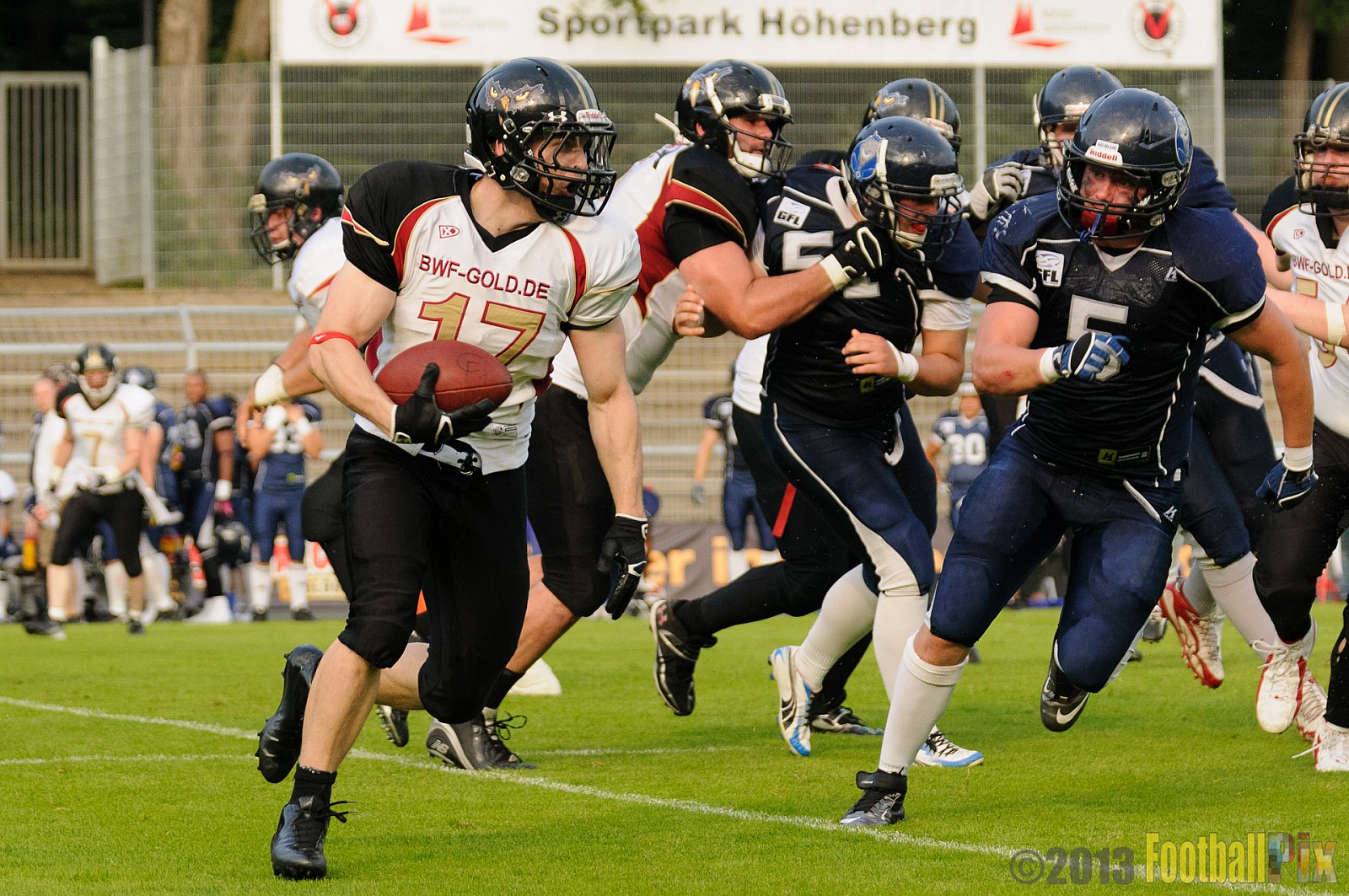 Cologne Falcons vs. Hamburg Blue Devils - 06.07.2013 GFL Nord: Cologne Falcons vs. Hamburg Blue Devils (14:42) 