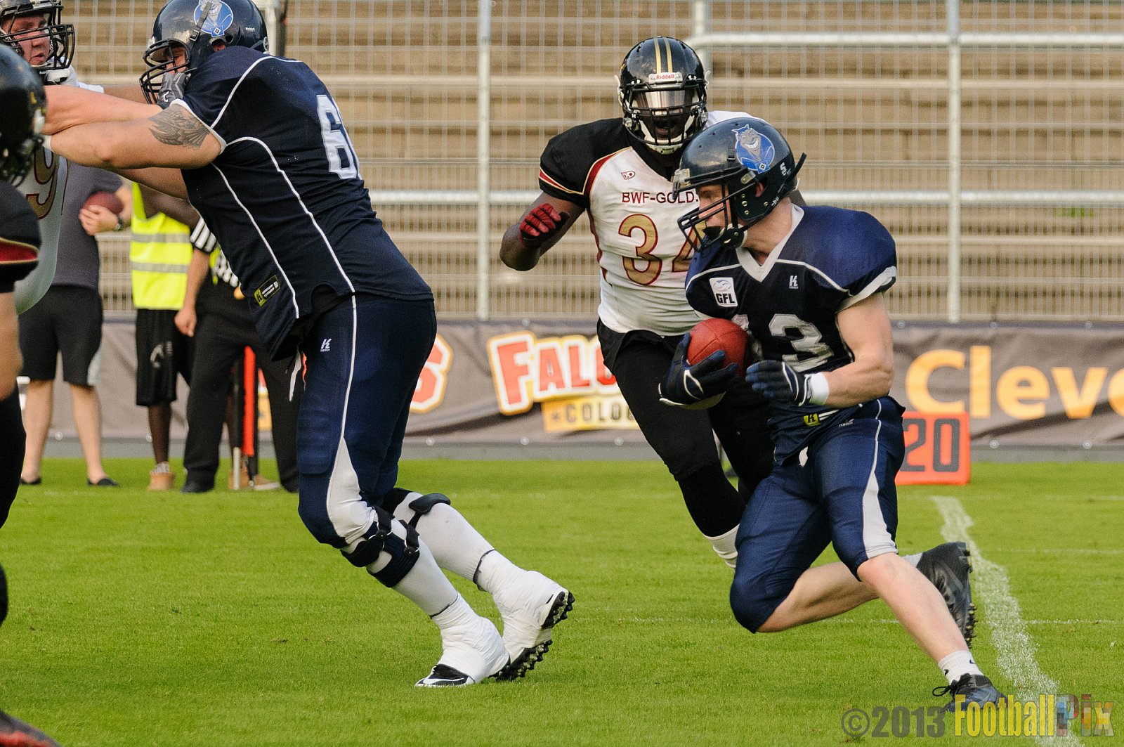 Cologne Falcons vs. Hamburg Blue Devils - 06.07.2013 GFL Nord: Cologne Falcons vs. Hamburg Blue Devils (14:42) 