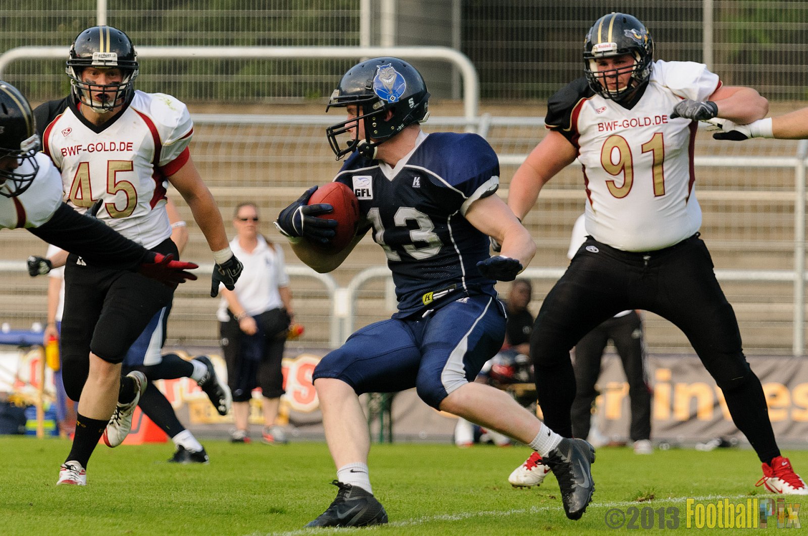 Cologne Falcons vs. Hamburg Blue Devils - 06.07.2013 GFL Nord: Cologne Falcons vs. Hamburg Blue Devils (14:42) 