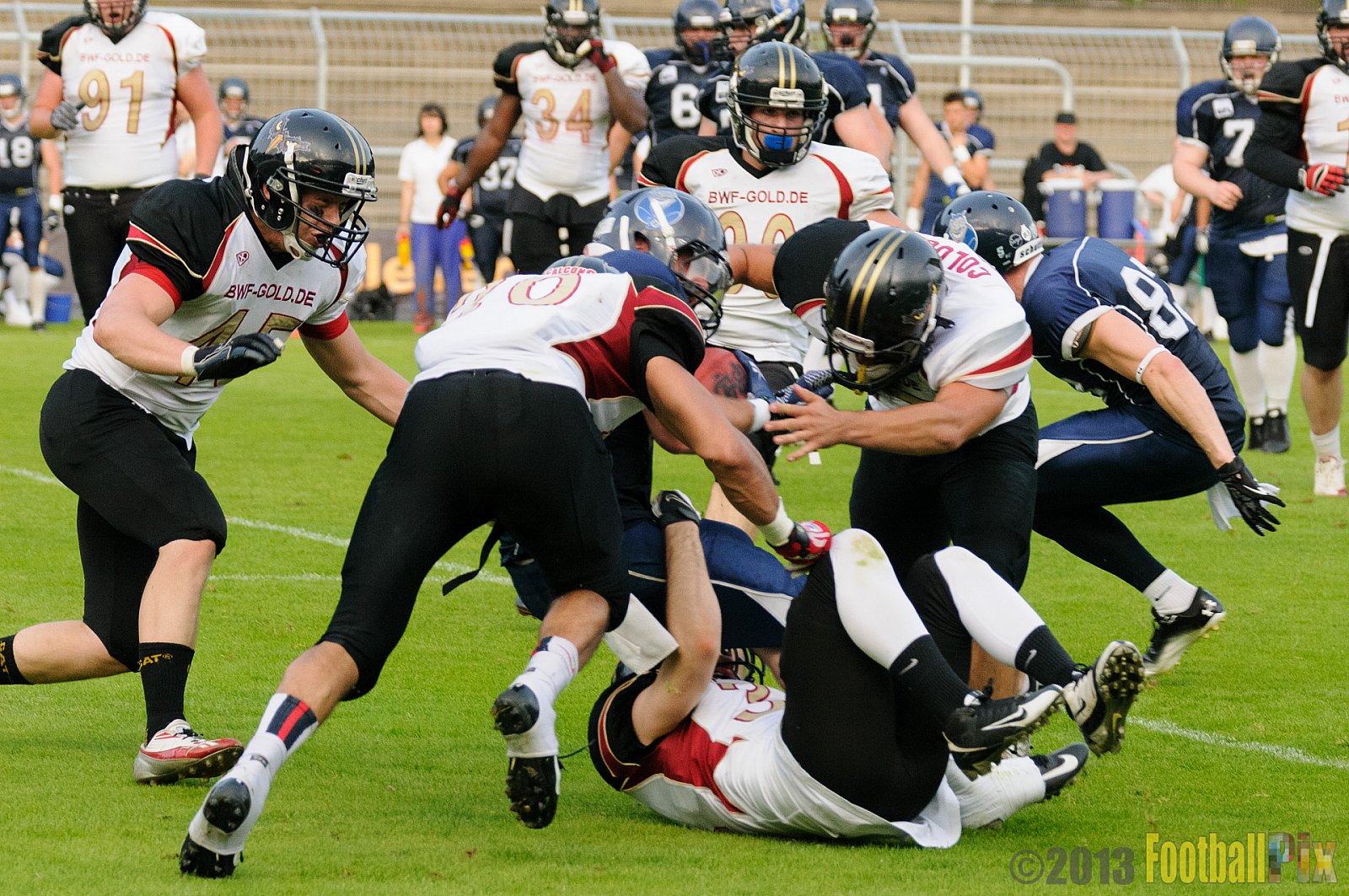 Cologne Falcons vs. Hamburg Blue Devils - 06.07.2013 GFL Nord: Cologne Falcons vs. Hamburg Blue Devils (14:42) 
