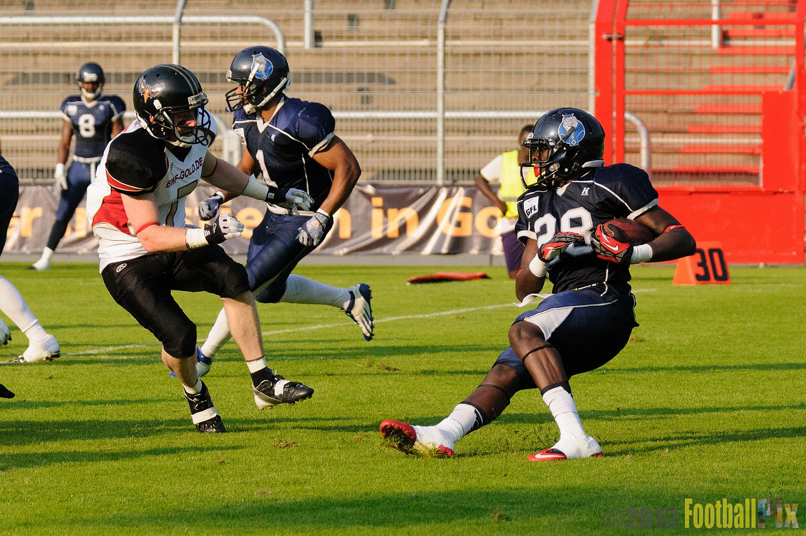 Cologne Falcons vs. Hamburg Blue Devils - 06.07.2013 GFL Nord: Cologne Falcons vs. Hamburg Blue Devils (14:42) 