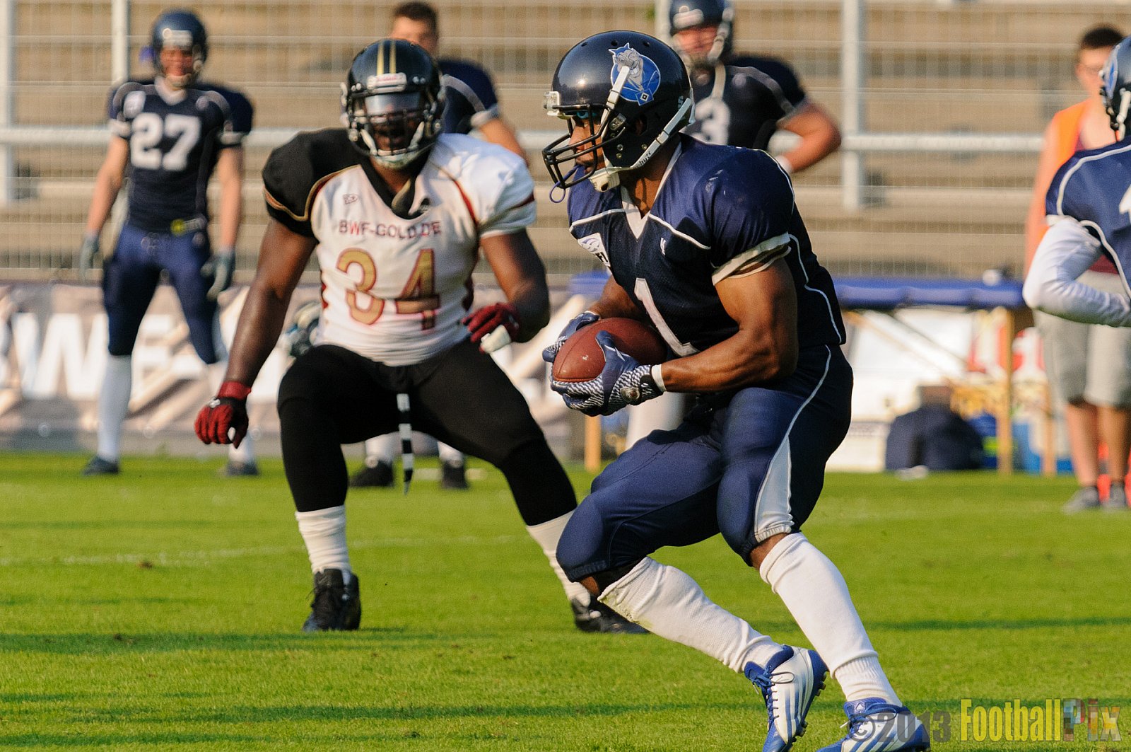 Cologne Falcons vs. Hamburg Blue Devils - 06.07.2013 GFL Nord: Cologne Falcons vs. Hamburg Blue Devils (14:42) 