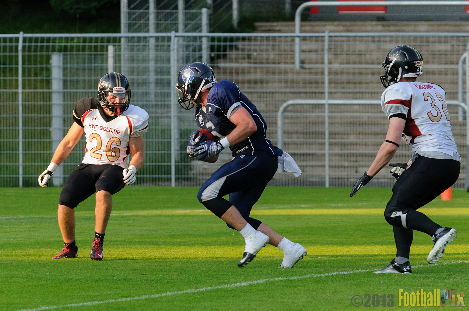 Cologne Falcons vs. Hamburg Blue Devils - 06.07.2013 GFL Nord: Cologne Falcons vs. Hamburg Blue Devils (14:42) 