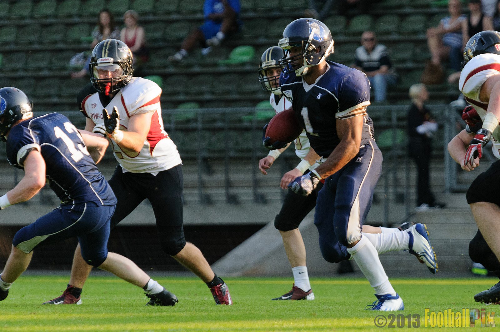 Cologne Falcons vs. Hamburg Blue Devils - 06.07.2013 GFL Nord: Cologne Falcons vs. Hamburg Blue Devils (14:42) 