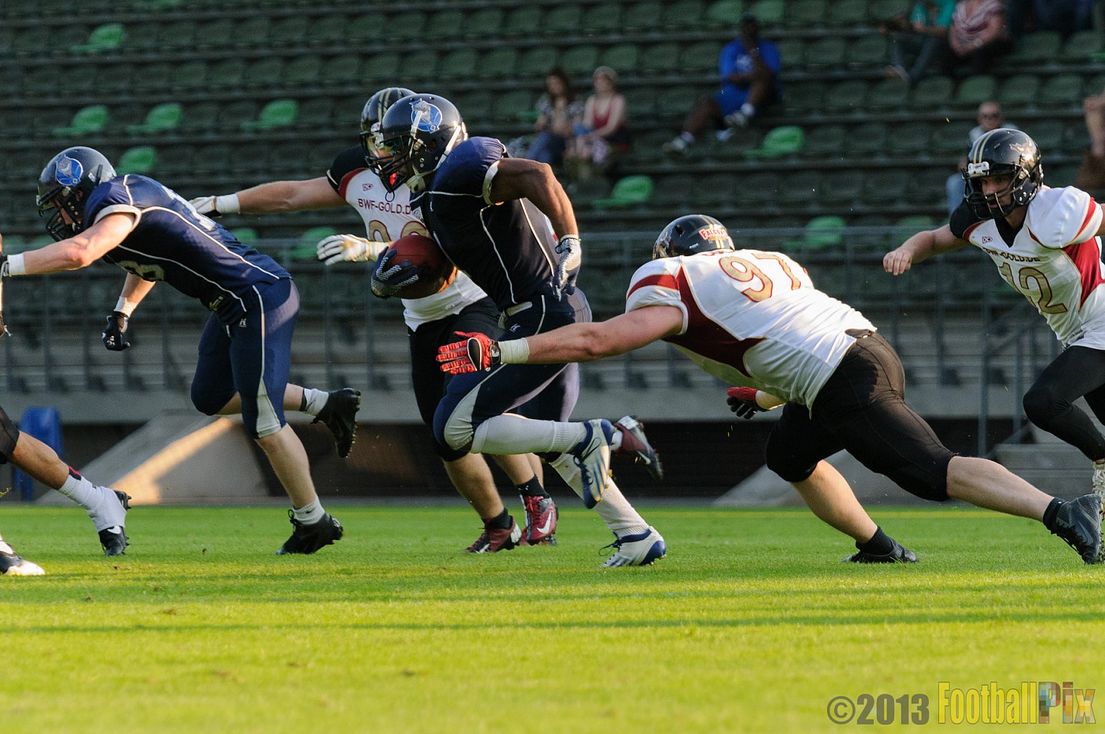 Cologne Falcons vs. Hamburg Blue Devils - 06.07.2013 GFL Nord: Cologne Falcons vs. Hamburg Blue Devils (14:42) 
