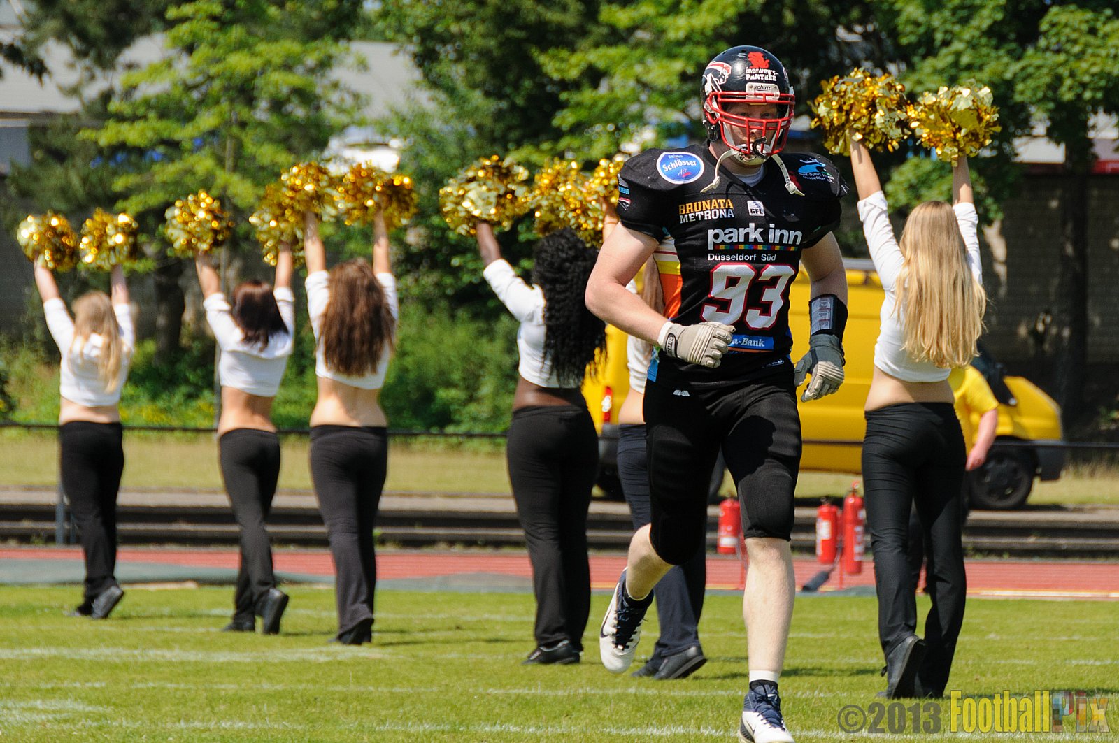 Düsseldorf Panther vs. Dresden Monarchs - 07.07.2013 GFL Nord: Düsseldorf Panther vs. Dresden Monarchs (14:42) 