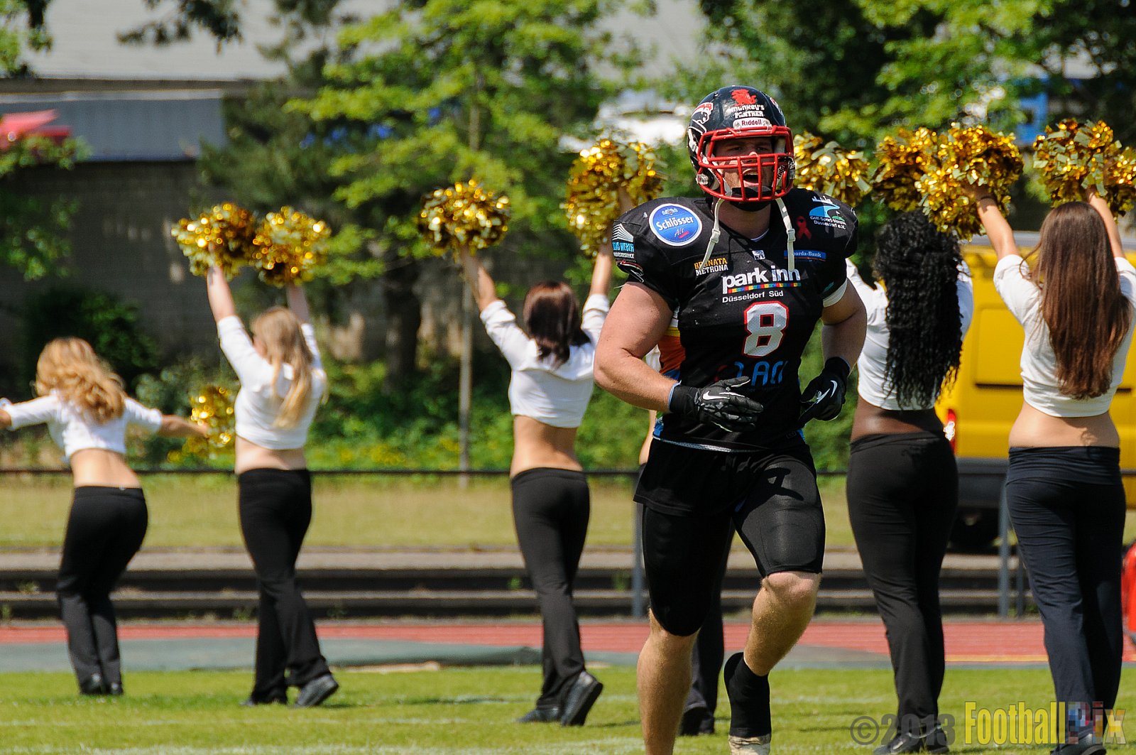 Düsseldorf Panther vs. Dresden Monarchs - 07.07.2013 GFL Nord: Düsseldorf Panther vs. Dresden Monarchs (14:42) 