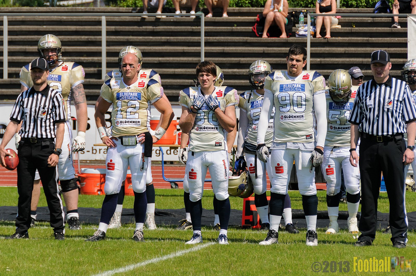 Düsseldorf Panther vs. Dresden Monarchs - 07.07.2013 GFL Nord: Düsseldorf Panther vs. Dresden Monarchs (14:42) 