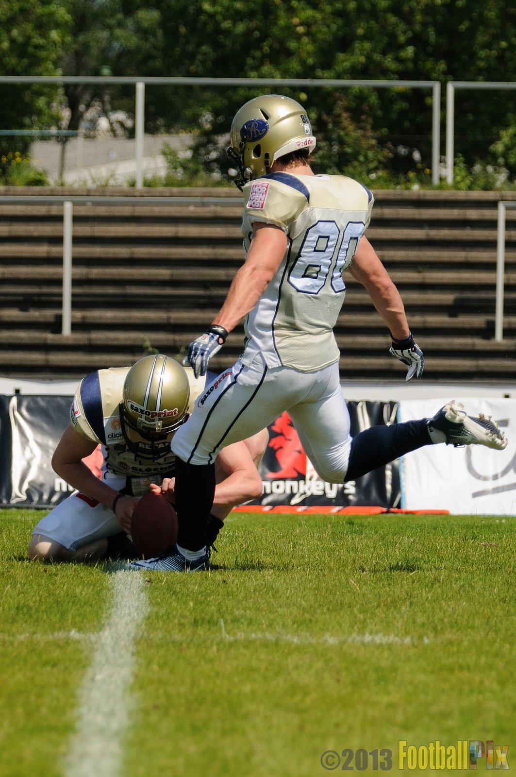 Düsseldorf Panther vs. Dresden Monarchs - 07.07.2013 GFL Nord: Düsseldorf Panther vs. Dresden Monarchs (14:42) 