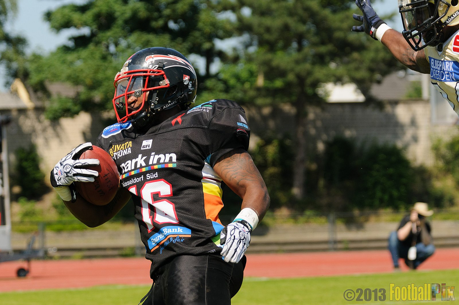 Düsseldorf Panther vs. Dresden Monarchs - 07.07.2013 GFL Nord: Düsseldorf Panther vs. Dresden Monarchs (14:42) 