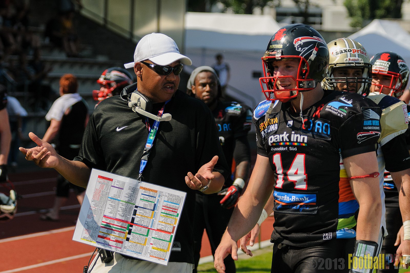 Düsseldorf Panther vs. Dresden Monarchs - 07.07.2013 GFL Nord: Düsseldorf Panther vs. Dresden Monarchs (14:42) 