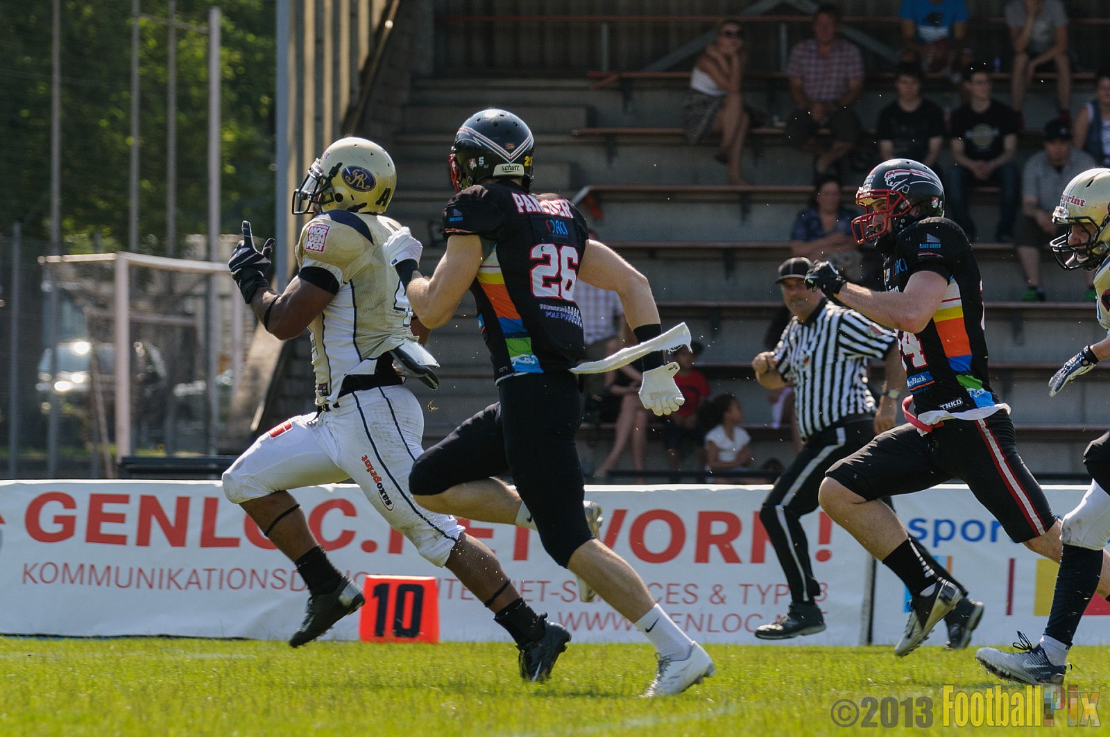 Düsseldorf Panther vs. Dresden Monarchs - 07.07.2013 GFL Nord: Düsseldorf Panther vs. Dresden Monarchs (14:42) 