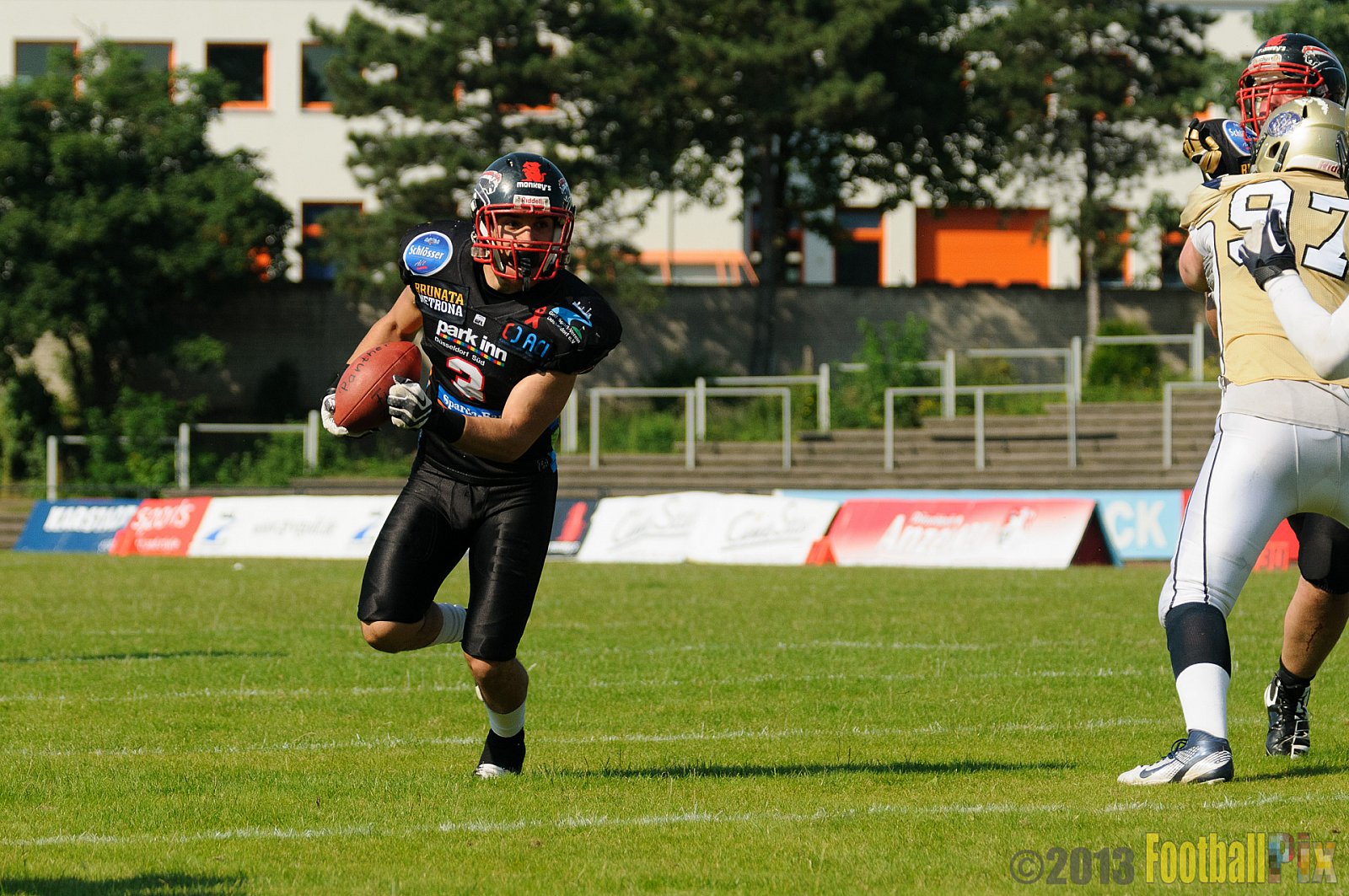 Düsseldorf Panther vs. Dresden Monarchs - 07.07.2013 GFL Nord: Düsseldorf Panther vs. Dresden Monarchs (14:42) 