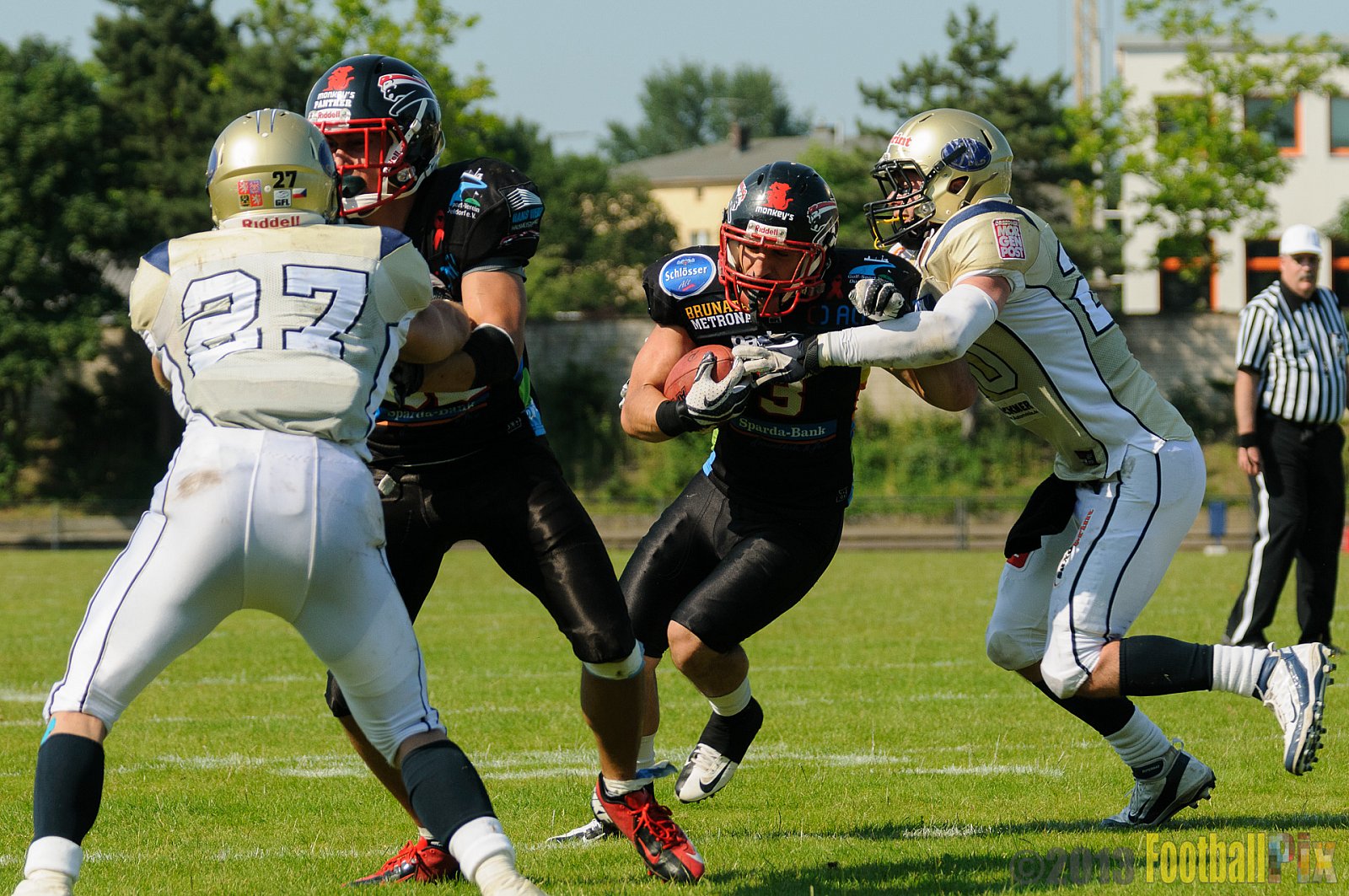 Düsseldorf Panther vs. Dresden Monarchs - 07.07.2013 GFL Nord: Düsseldorf Panther vs. Dresden Monarchs (14:42) 