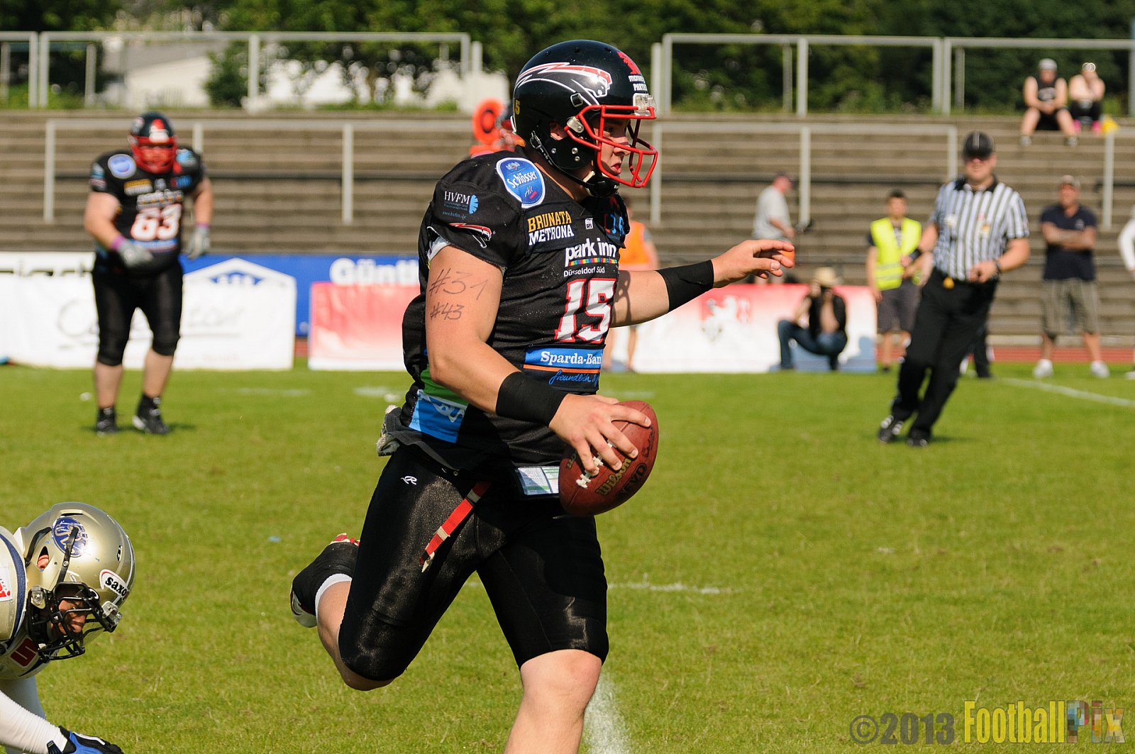 Düsseldorf Panther vs. Dresden Monarchs - 07.07.2013 GFL Nord: Düsseldorf Panther vs. Dresden Monarchs (14:42) 